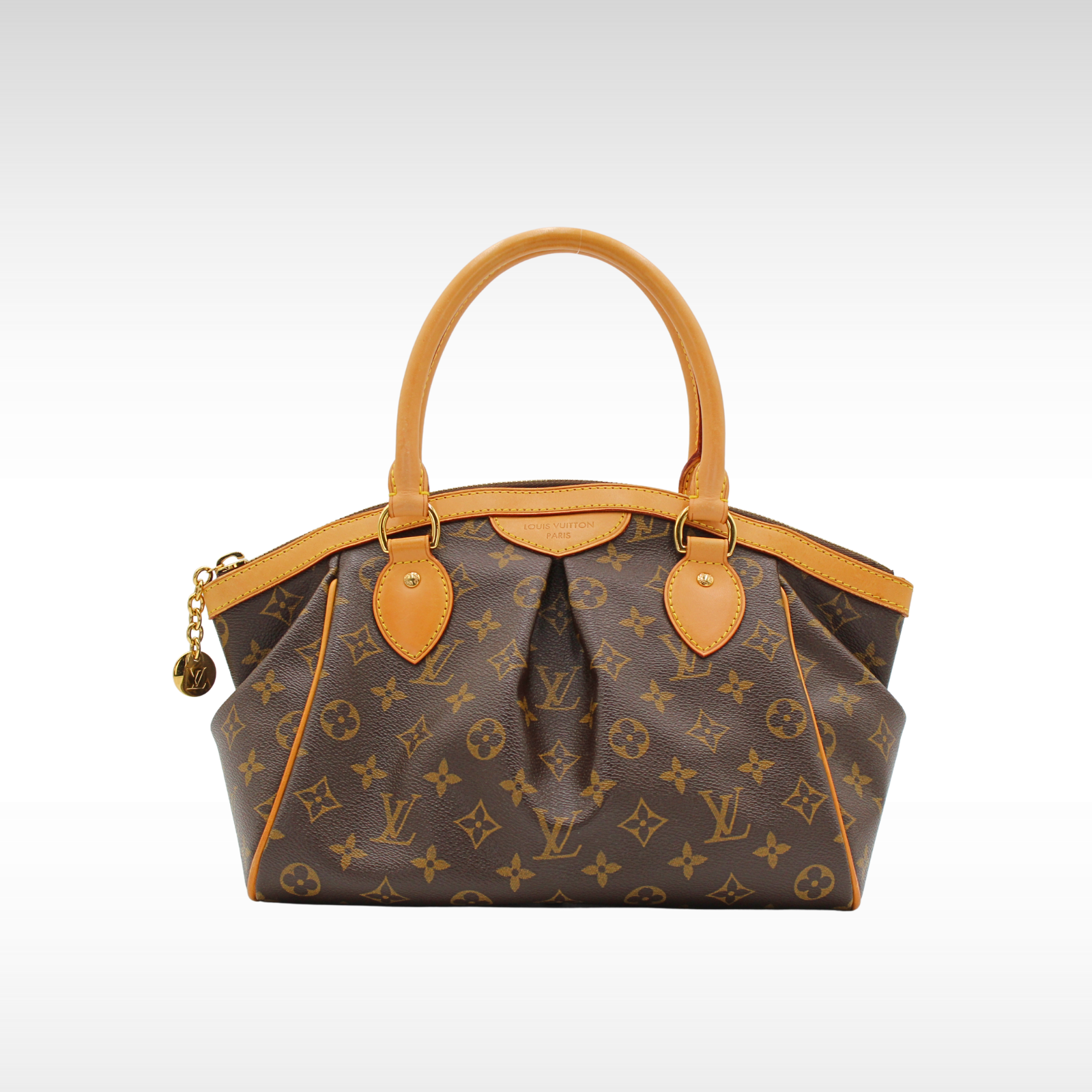 Tivoli PM Monogram Coated Canvas Marron Hand Bag