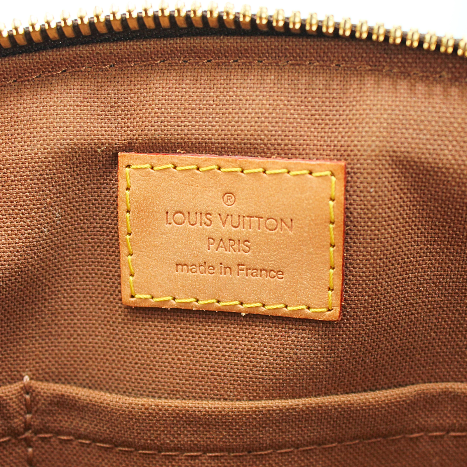 Tivoli PM Monogram Coated Canvas Marron Hand Bag