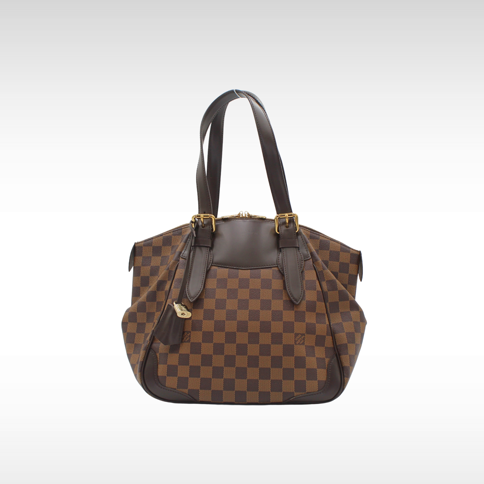 Verona MM Damier Shoulder Bag