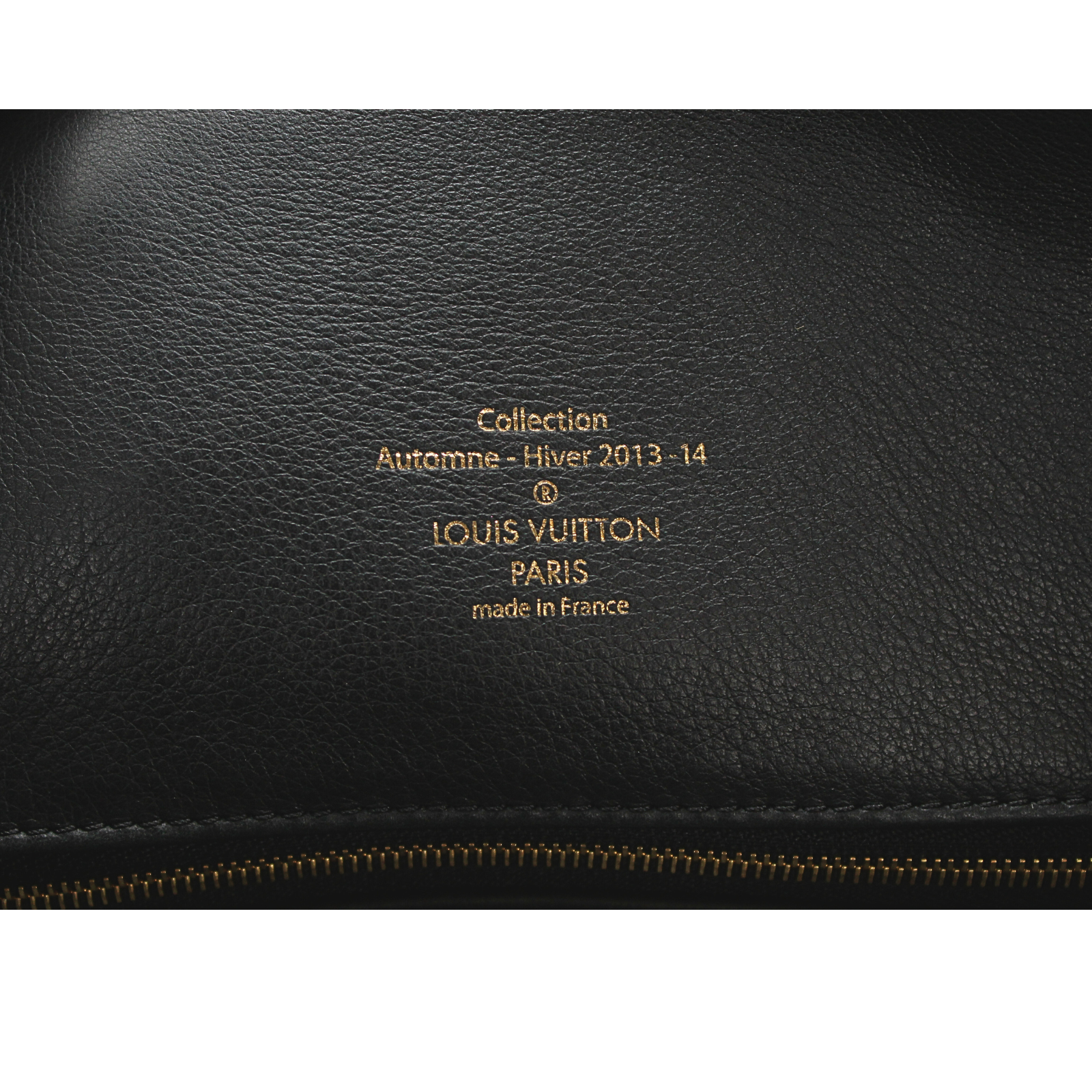Lockit Chain 2013AW Calf Black Hand Bag