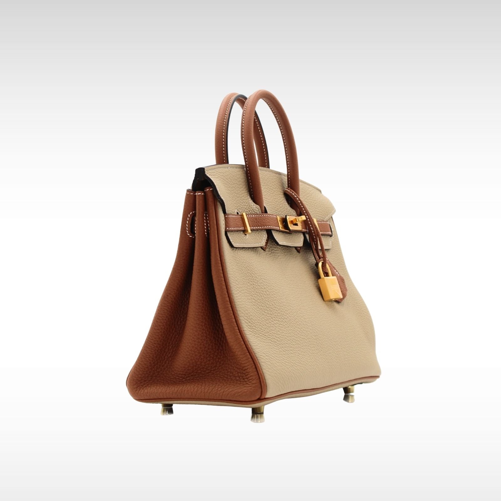 Birkin 25 Personal Order Togo Trench+Gold