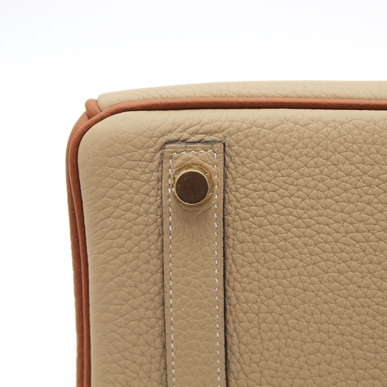 Birkin 25 Personal Order Togo Trench+Gold
