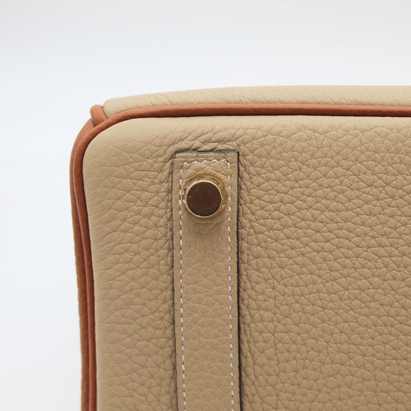 Birkin 25 Personal Order Togo Trench+Gold