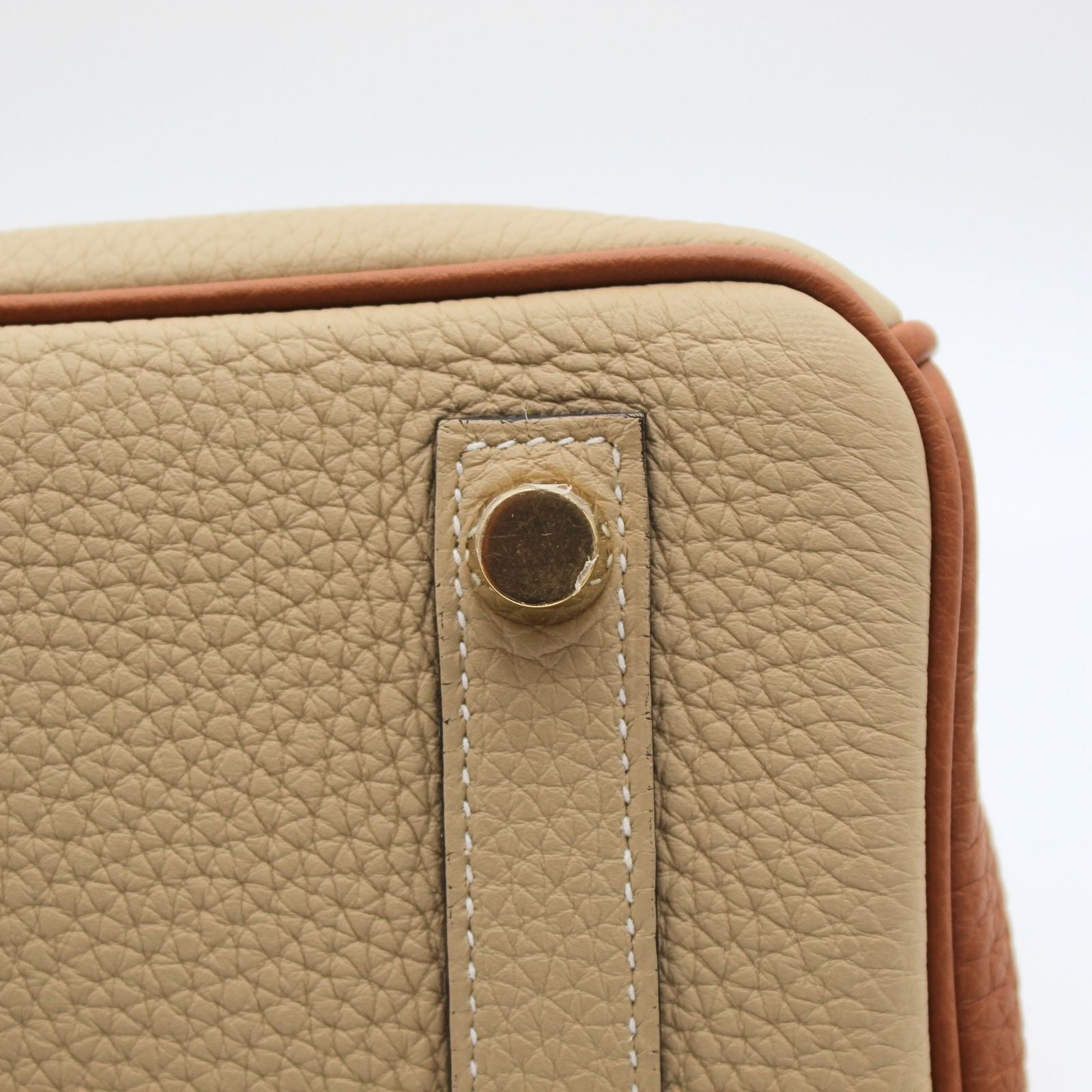 Birkin 25 Personal Order Togo Trench+Gold