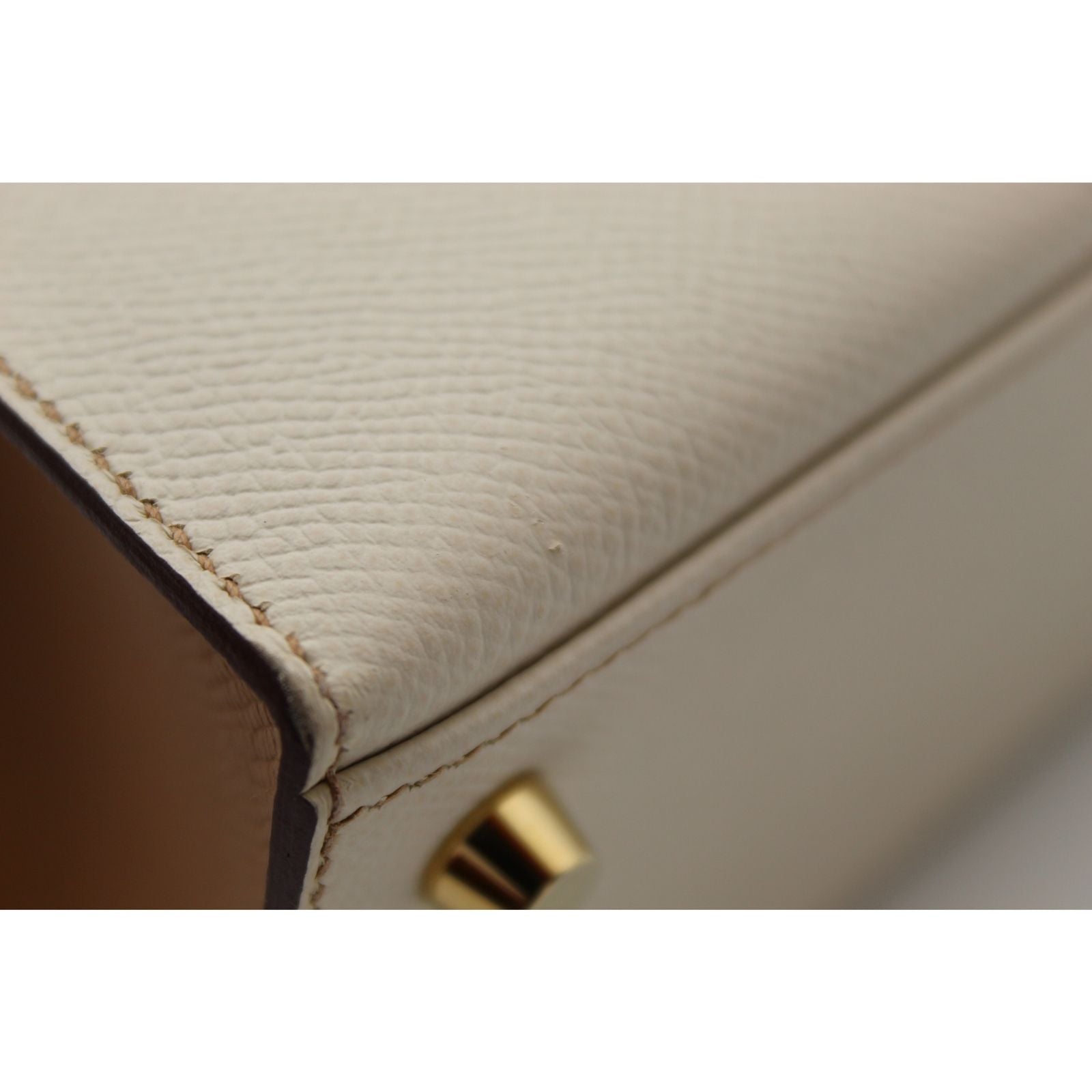 Kelly 25 Personal Order Epsom Craie+Biscuit