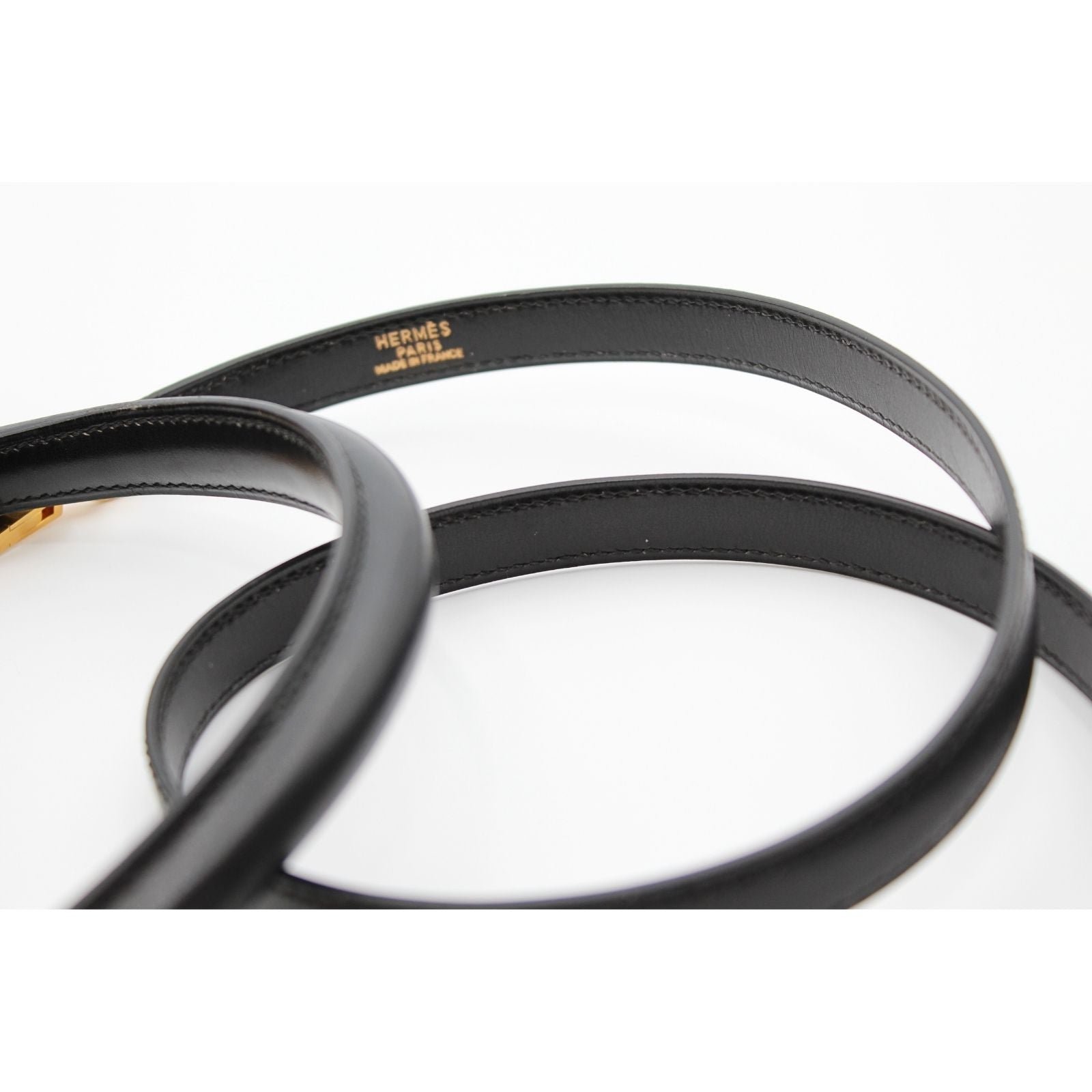 Kelly 32 Box calf Black