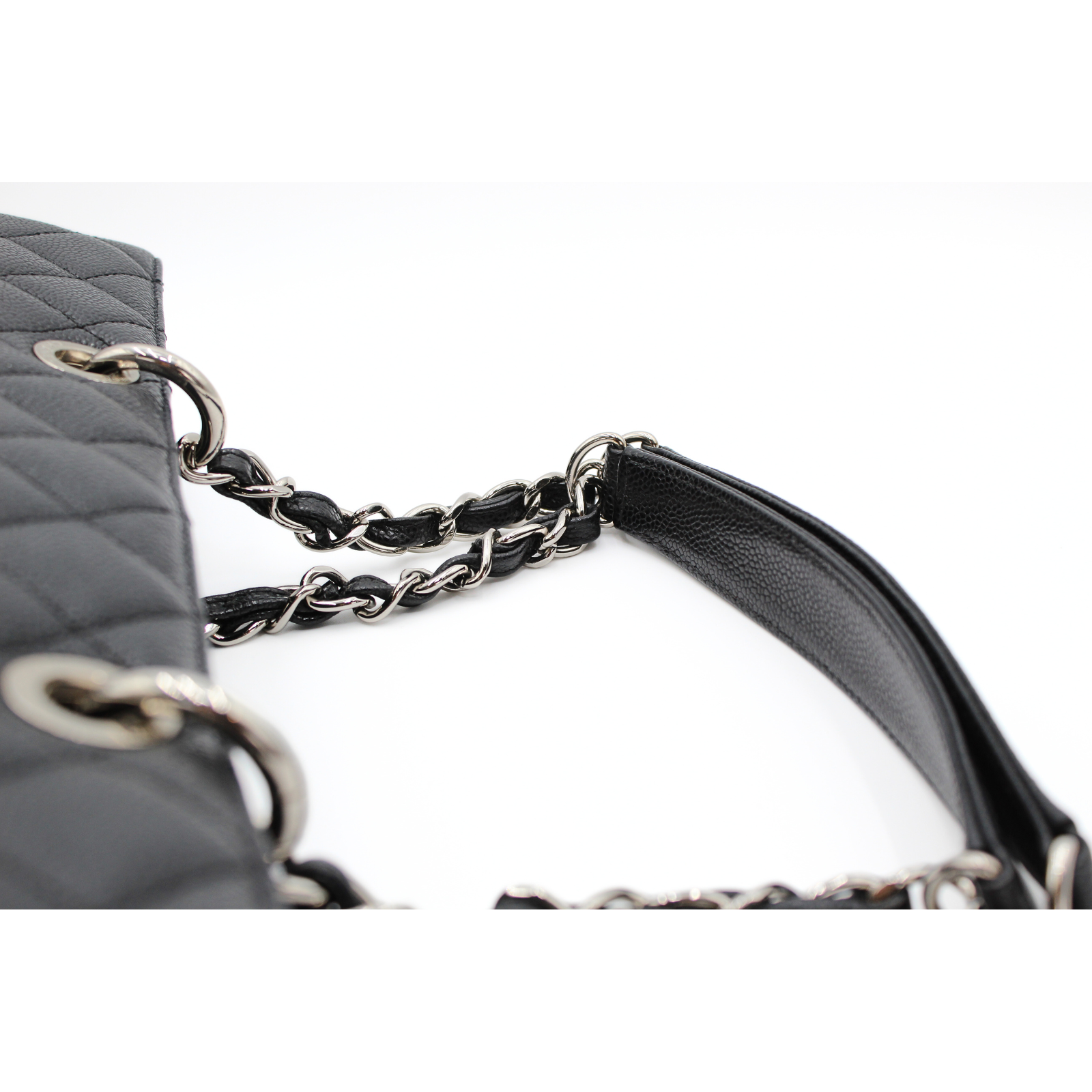 Caviar Black Shoulder Bag