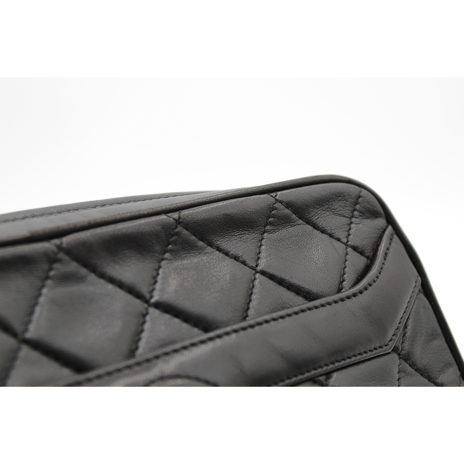 Lamb Black Crossbody Bag