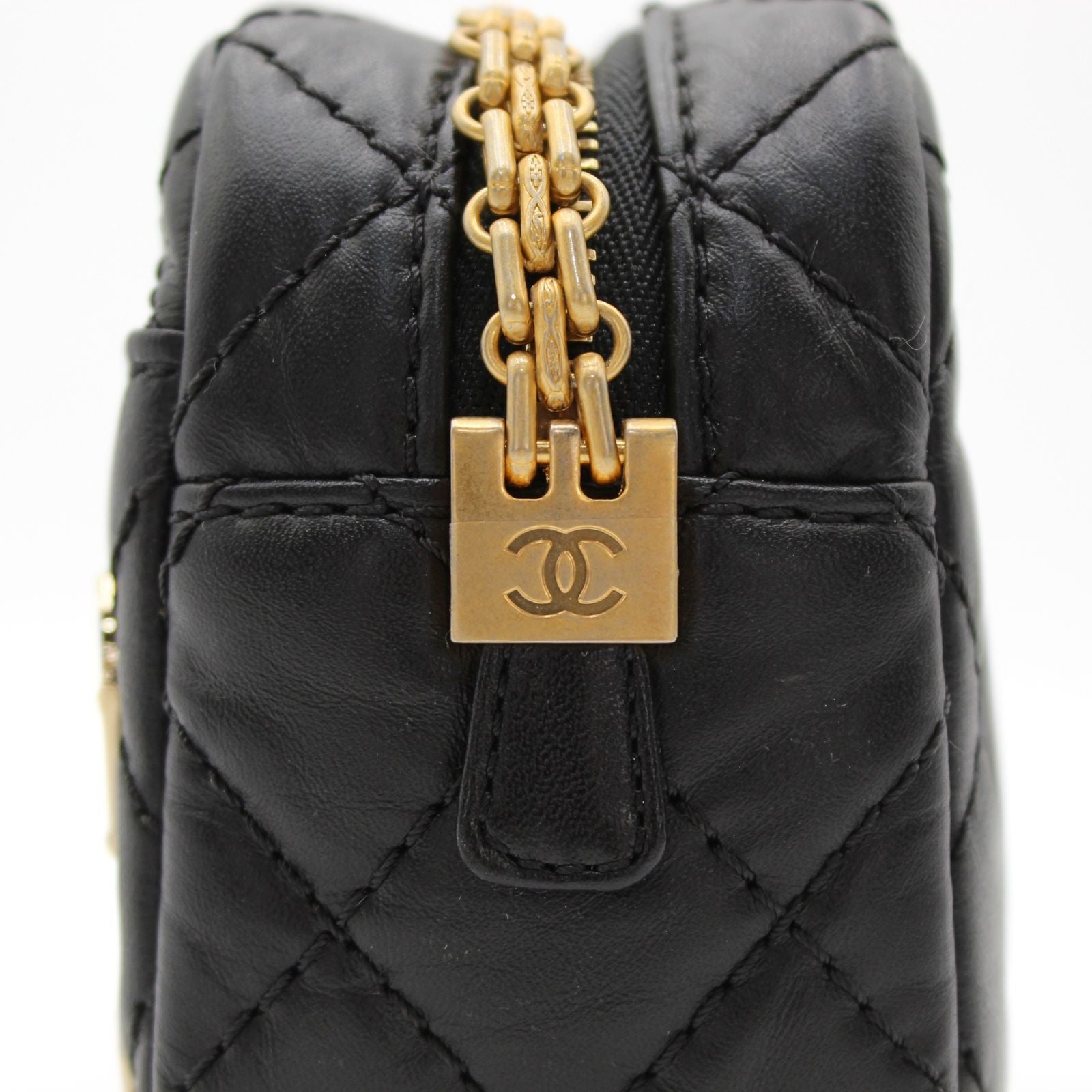 2.55 Calf Black Crossbody Bag
