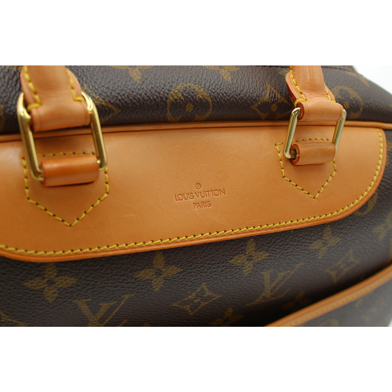 Bowling Vanity Monogram Handbag