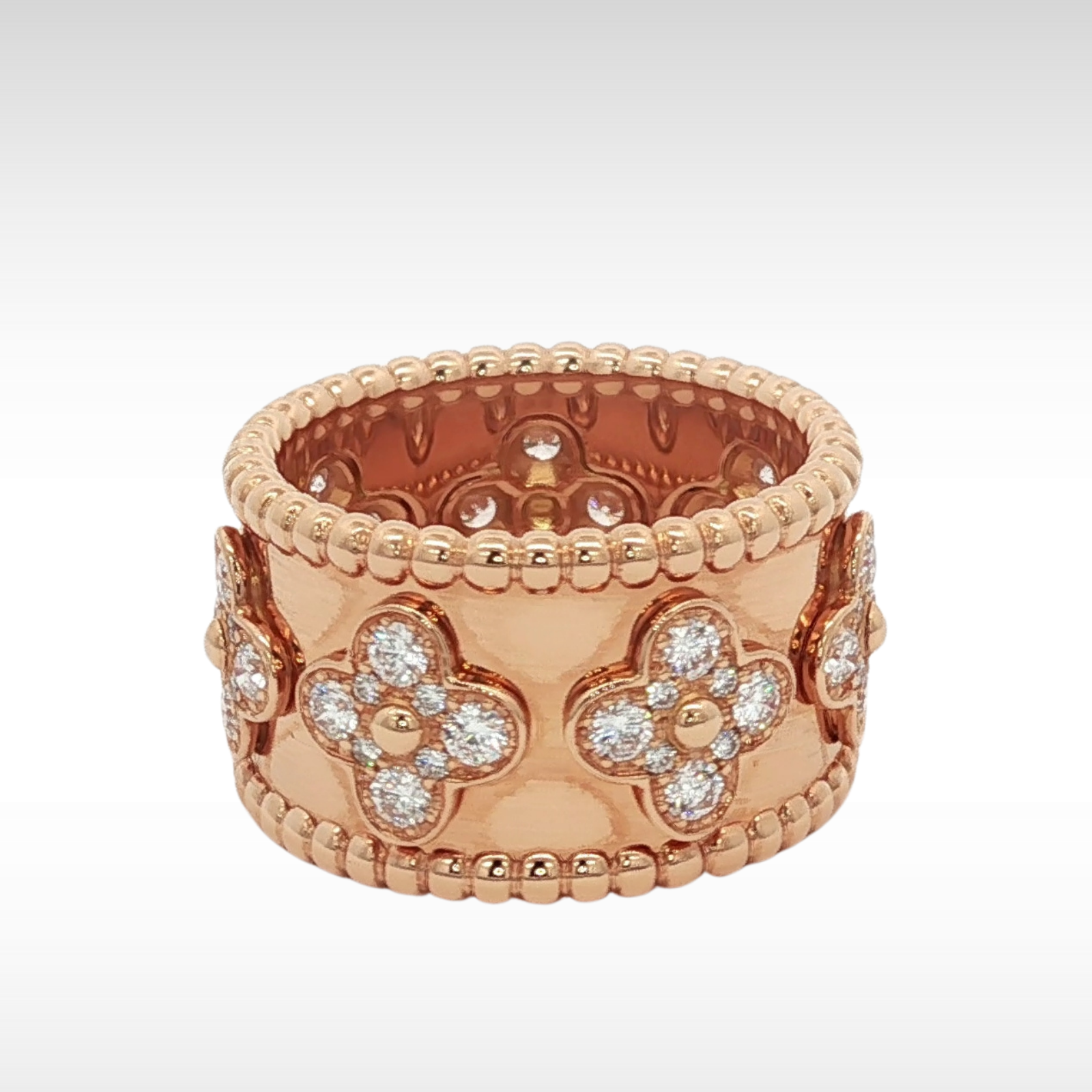 Perlee Clover Ring 56