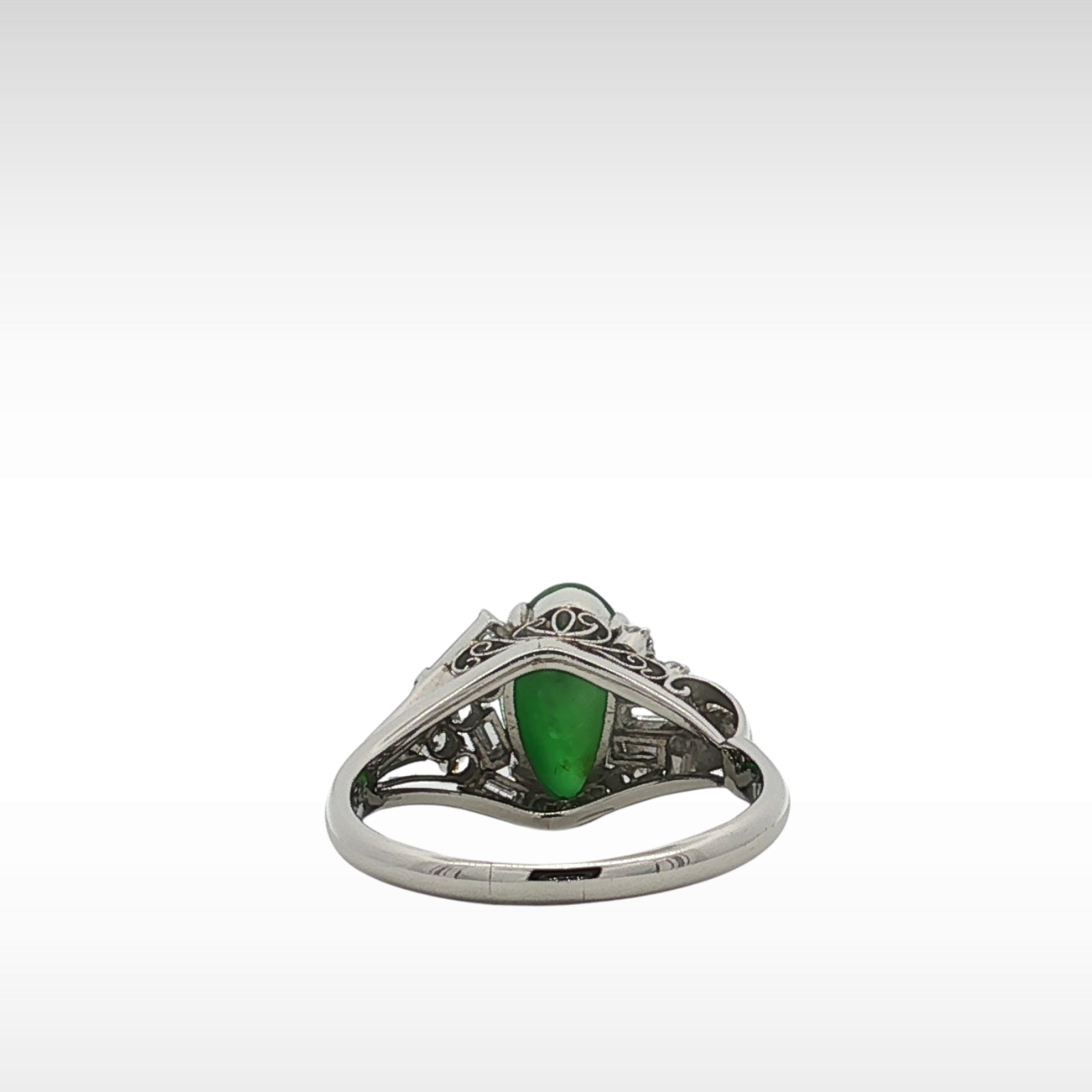 Jade Diamond PT Ring 7