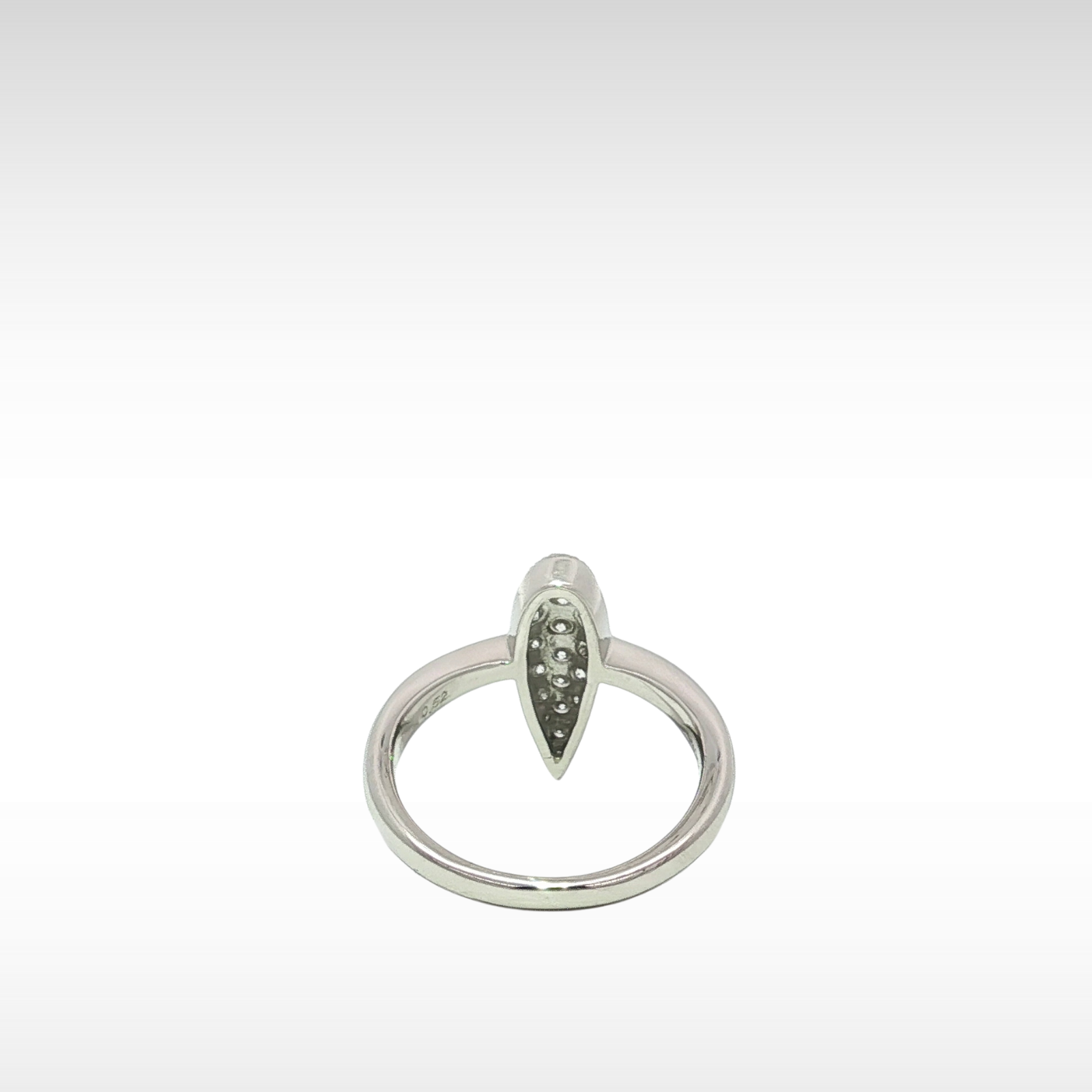 Diamond Platinum Ring 7.25