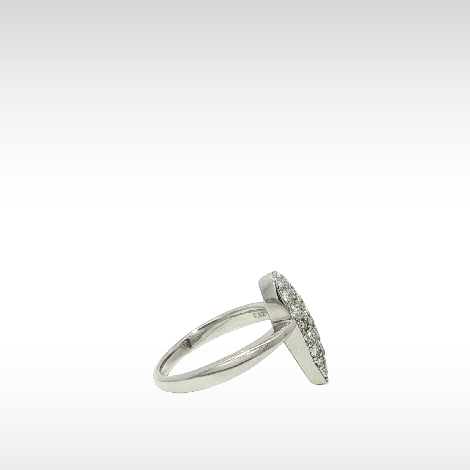 Diamond Platinum Ring 7.25
