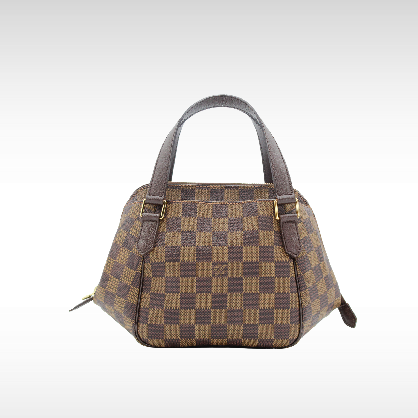 Belem PM Damier Coated Canvas Ebene Hand Bag