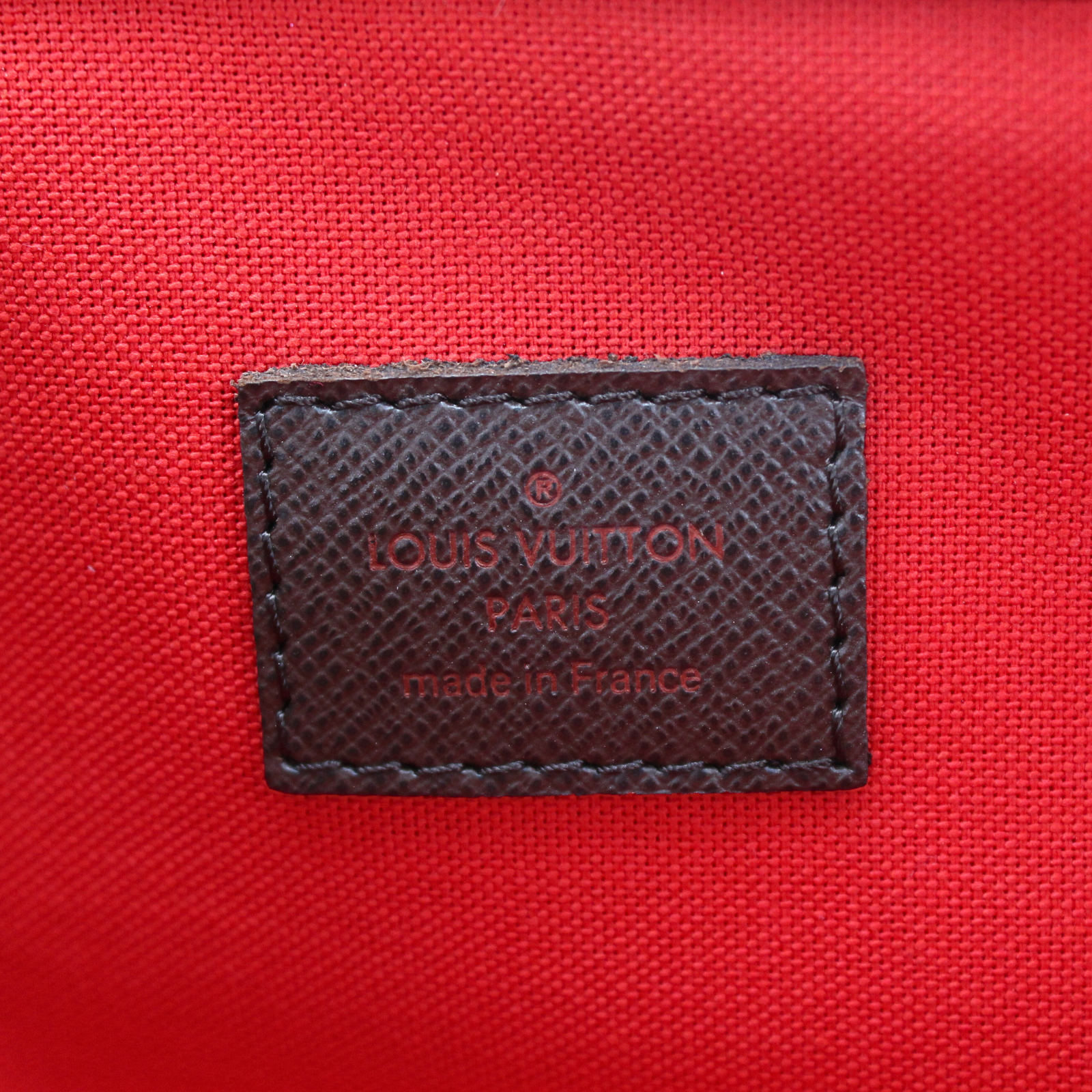 Belem PM Damier Coated Canvas Ebene Hand Bag