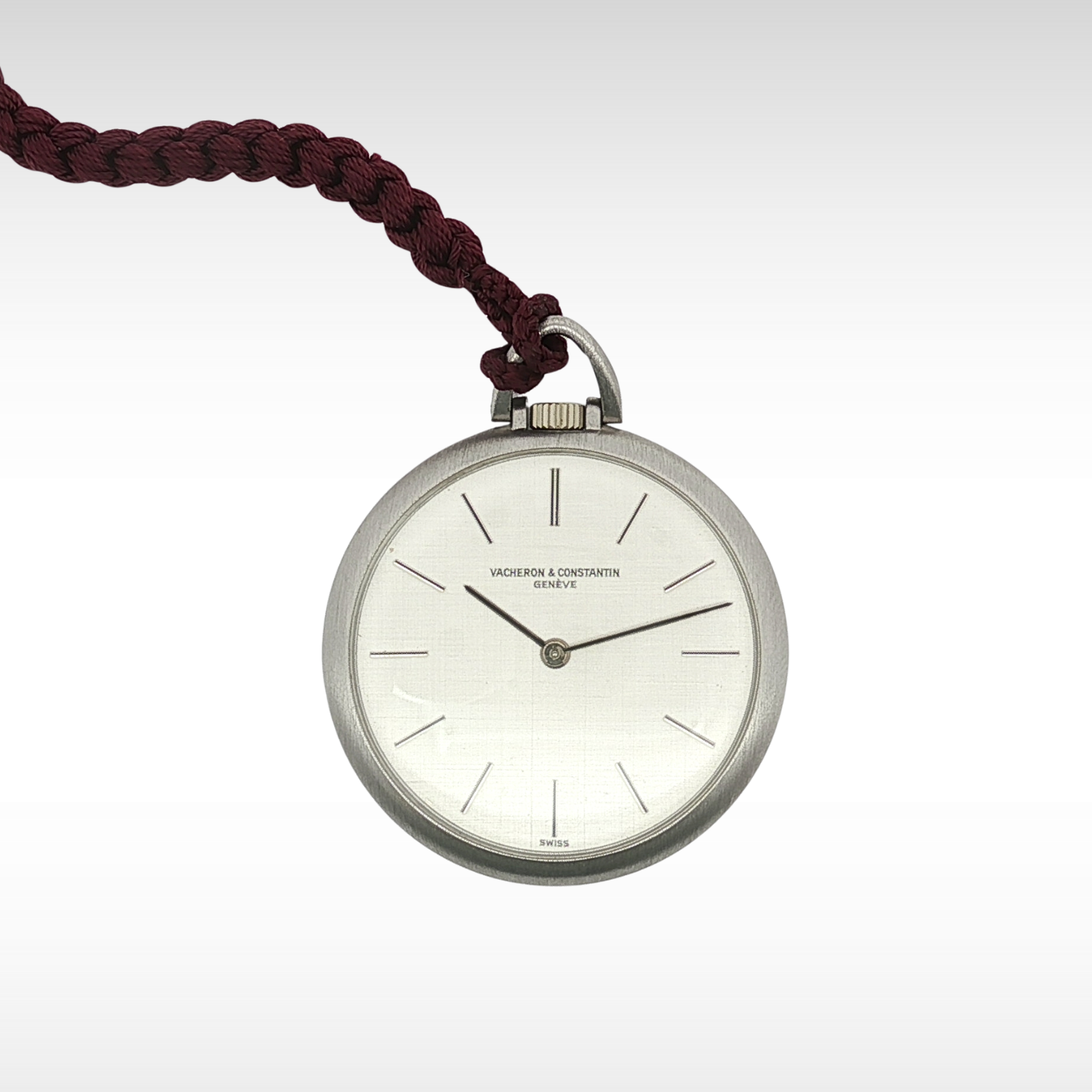 Pocket Watch White Gold