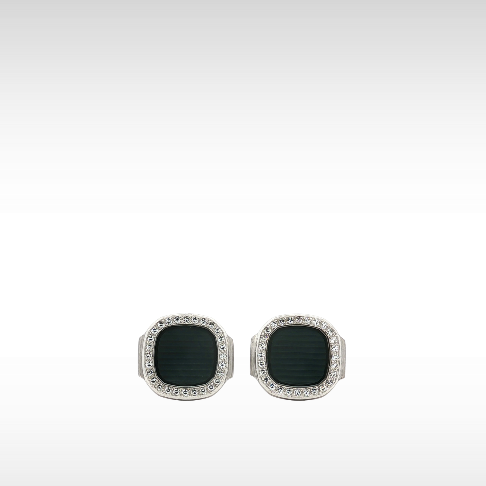 Nautilas Cufflinks White Gold