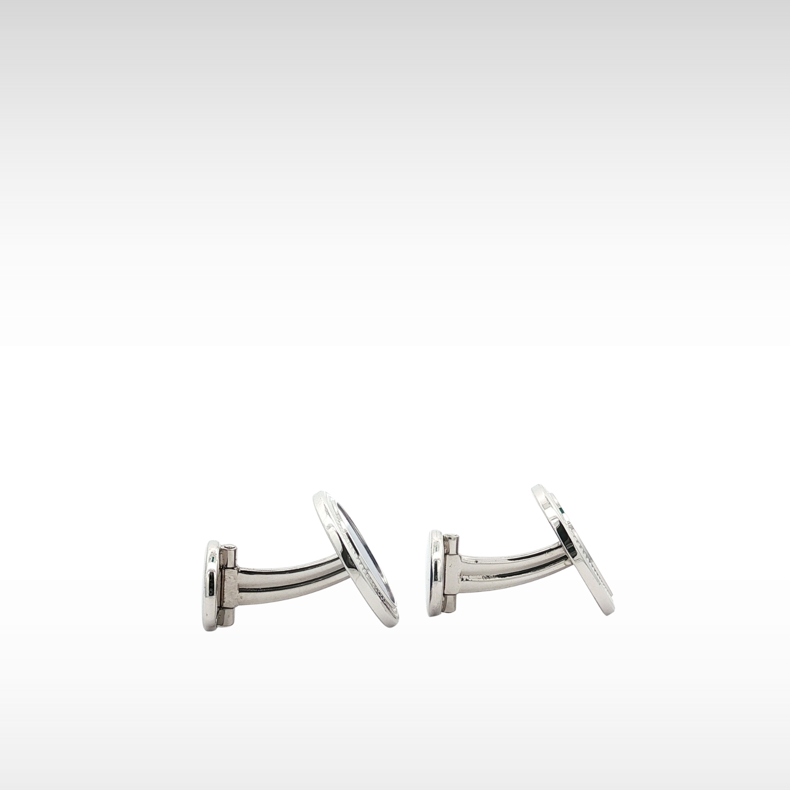 Calatrava Cufflinks White Gold Lapiz Lazuli