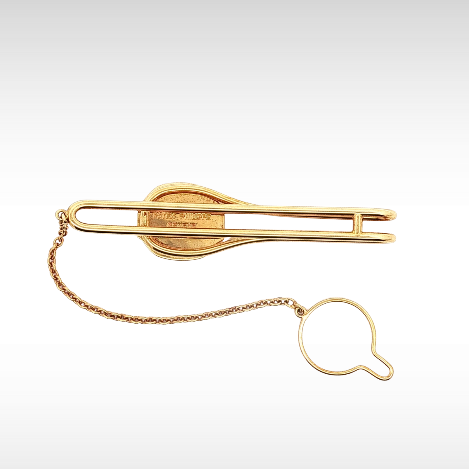 Nautilas Cufflinks & Tie Bar Yellow Gold