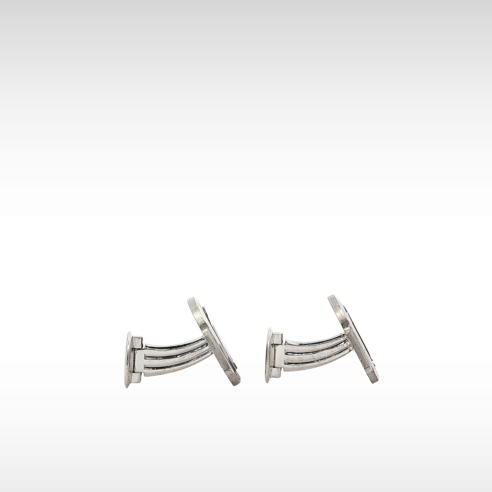 Nautilas Jumbo Cufflinks 9037 White Gold