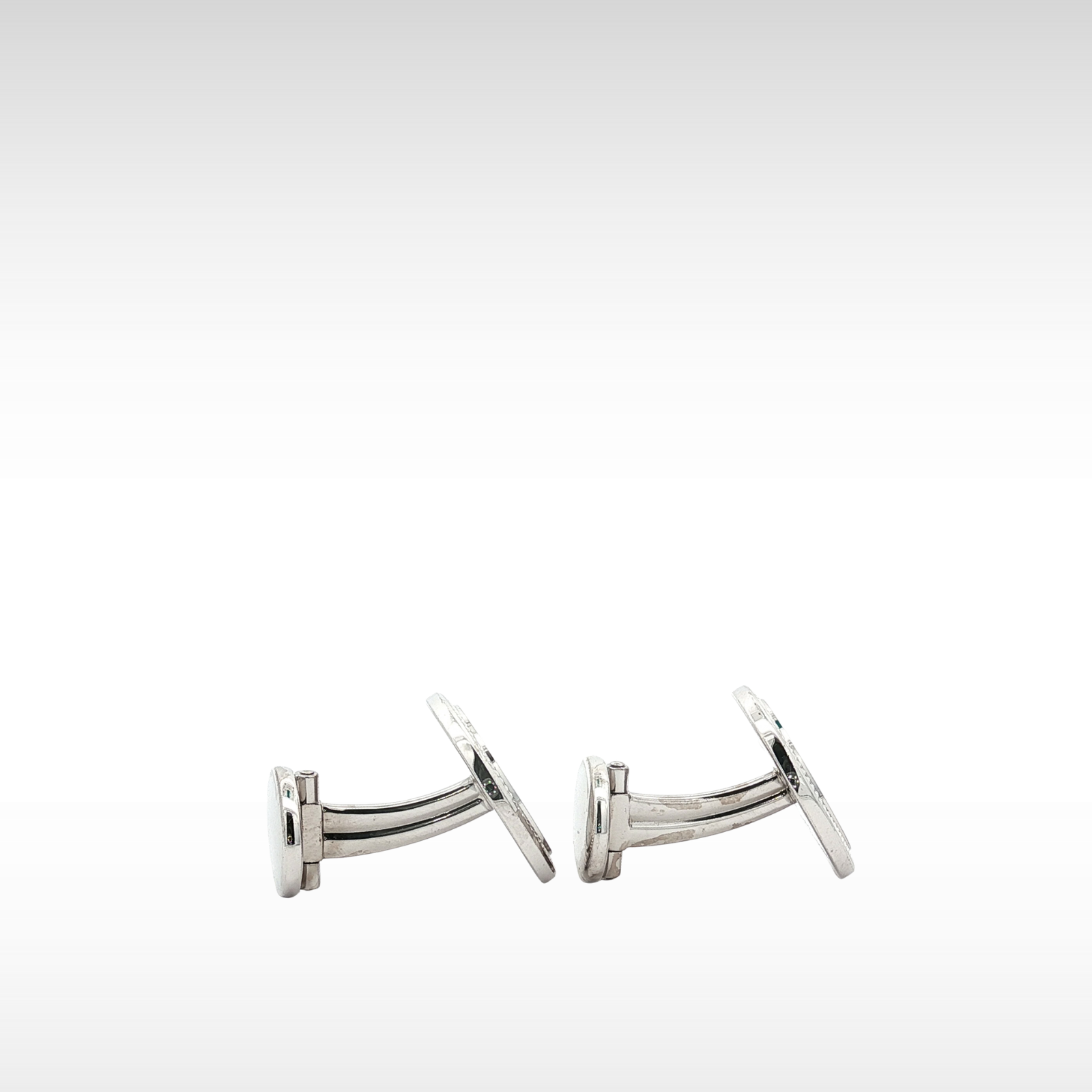 Calatrava Cufflinks White Gold