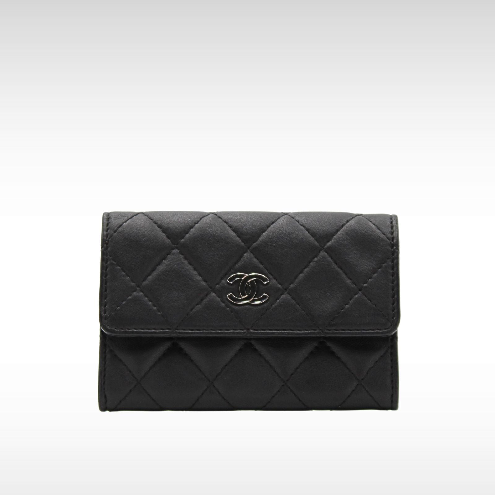 Timeless Classic Lamb Black Card Case