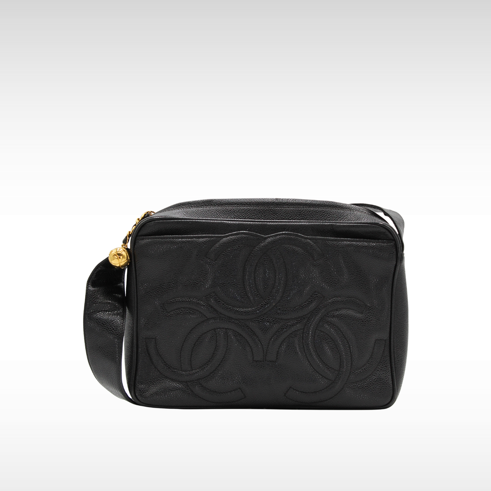 Caviar Black CrossBody Bag