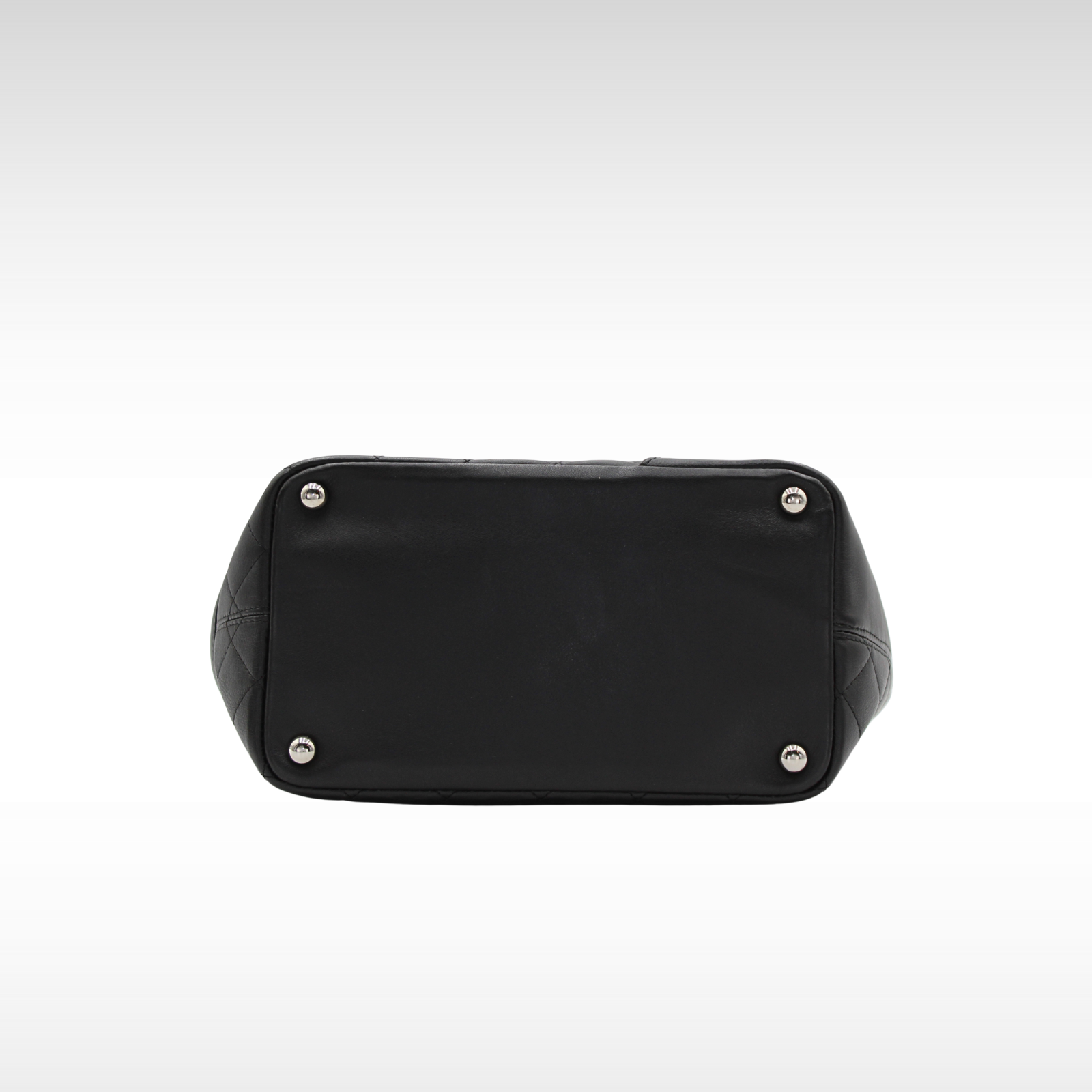 Cambon Calf Black Tote Bag