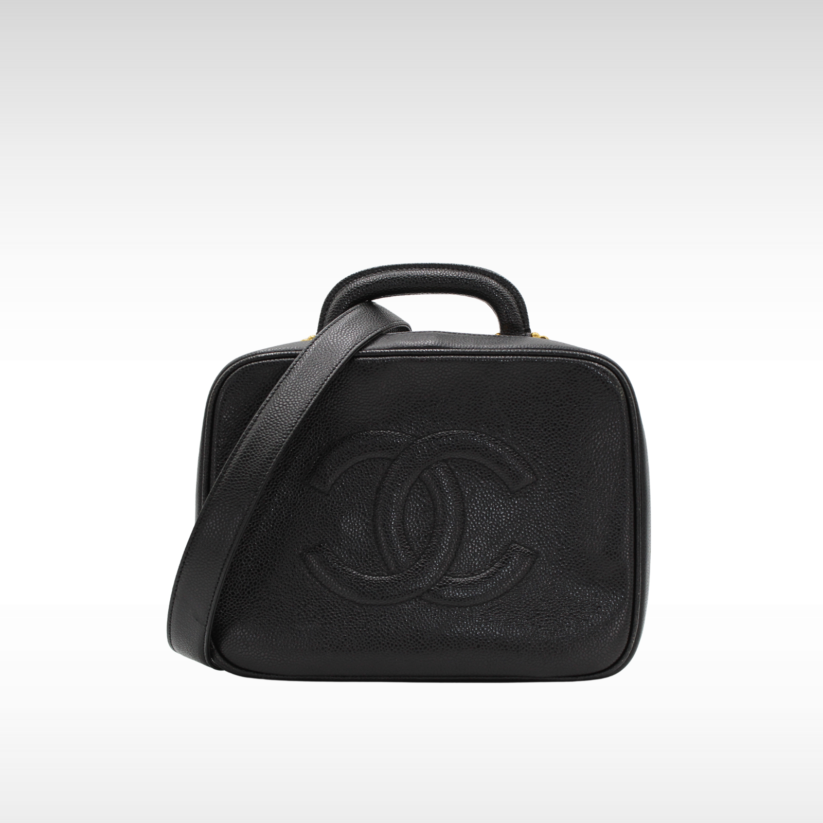 Caviar Black Vanity Bag