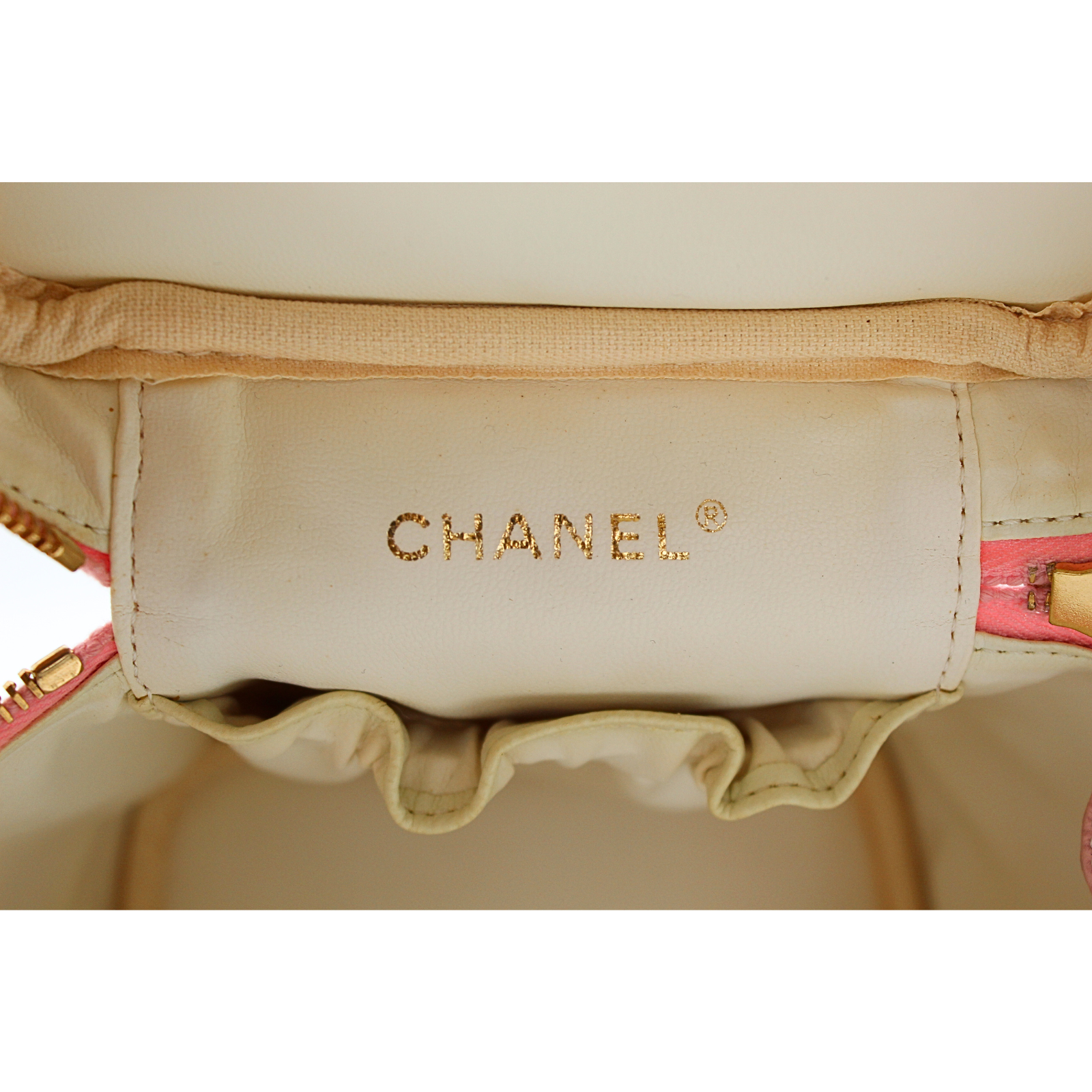 Caviar Pink Vanity Bag