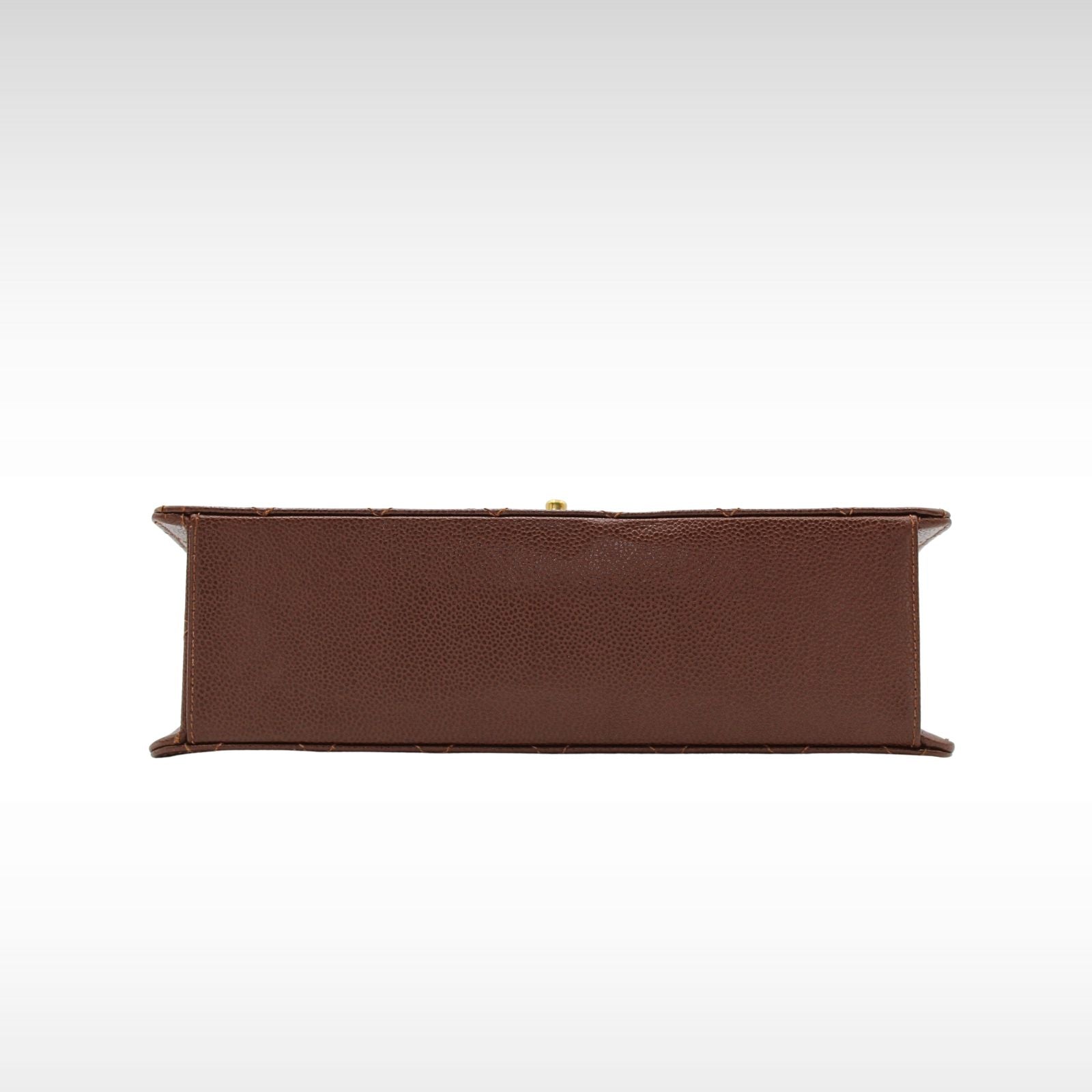 Caviar Brown Crossbody Bag