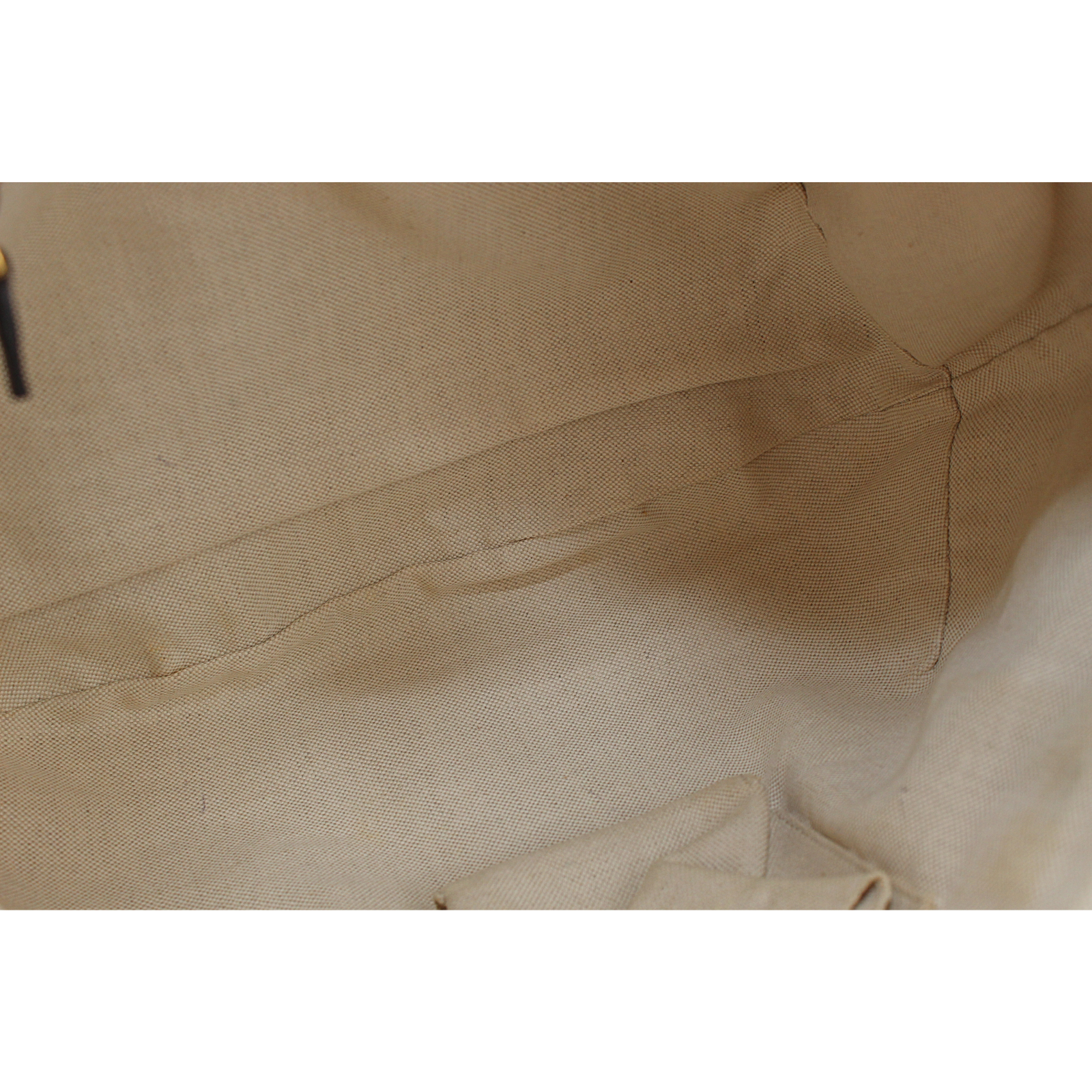 GG-Canvas Canvas Brown Hand Bag