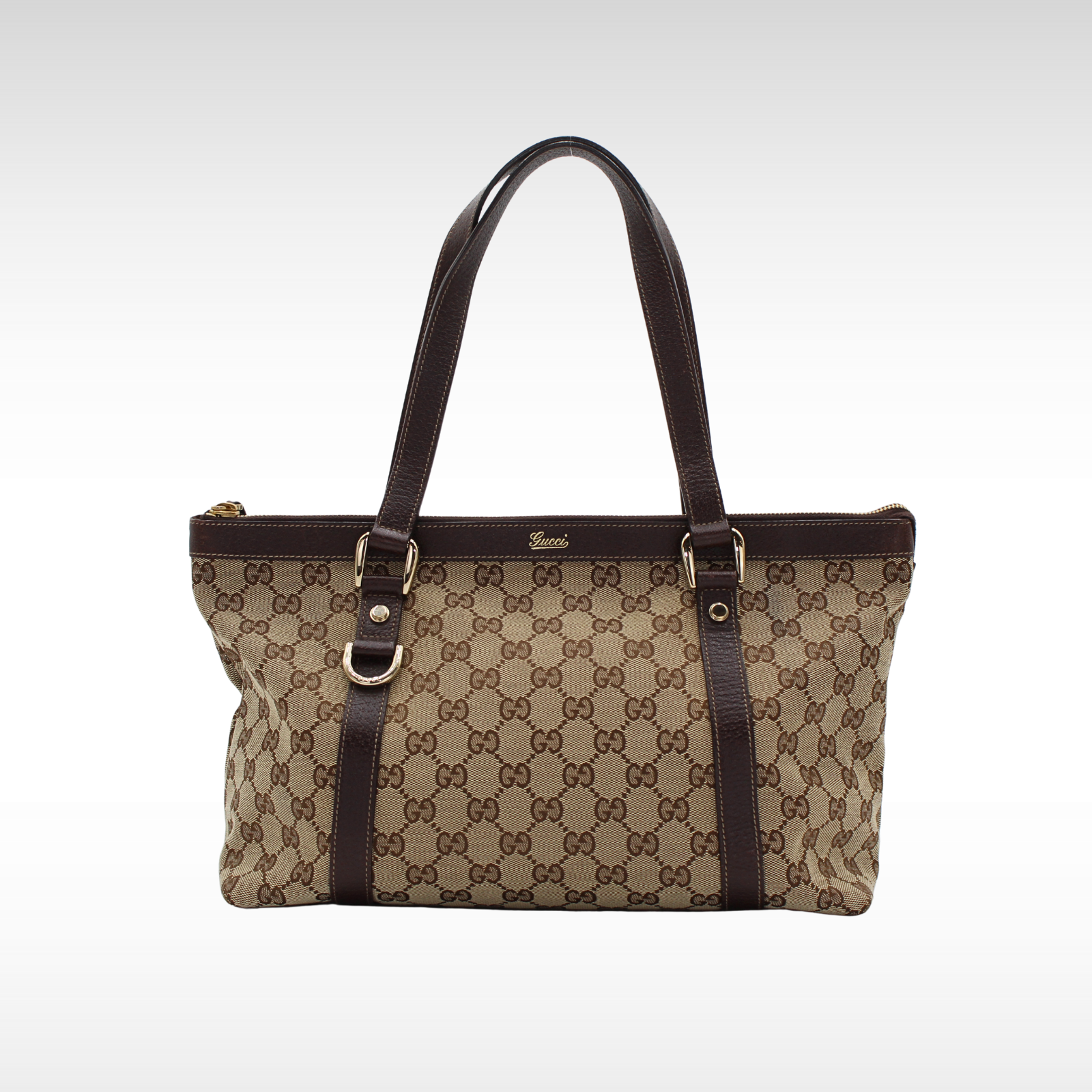 GG-Canvas Canvas Shoulder Bag