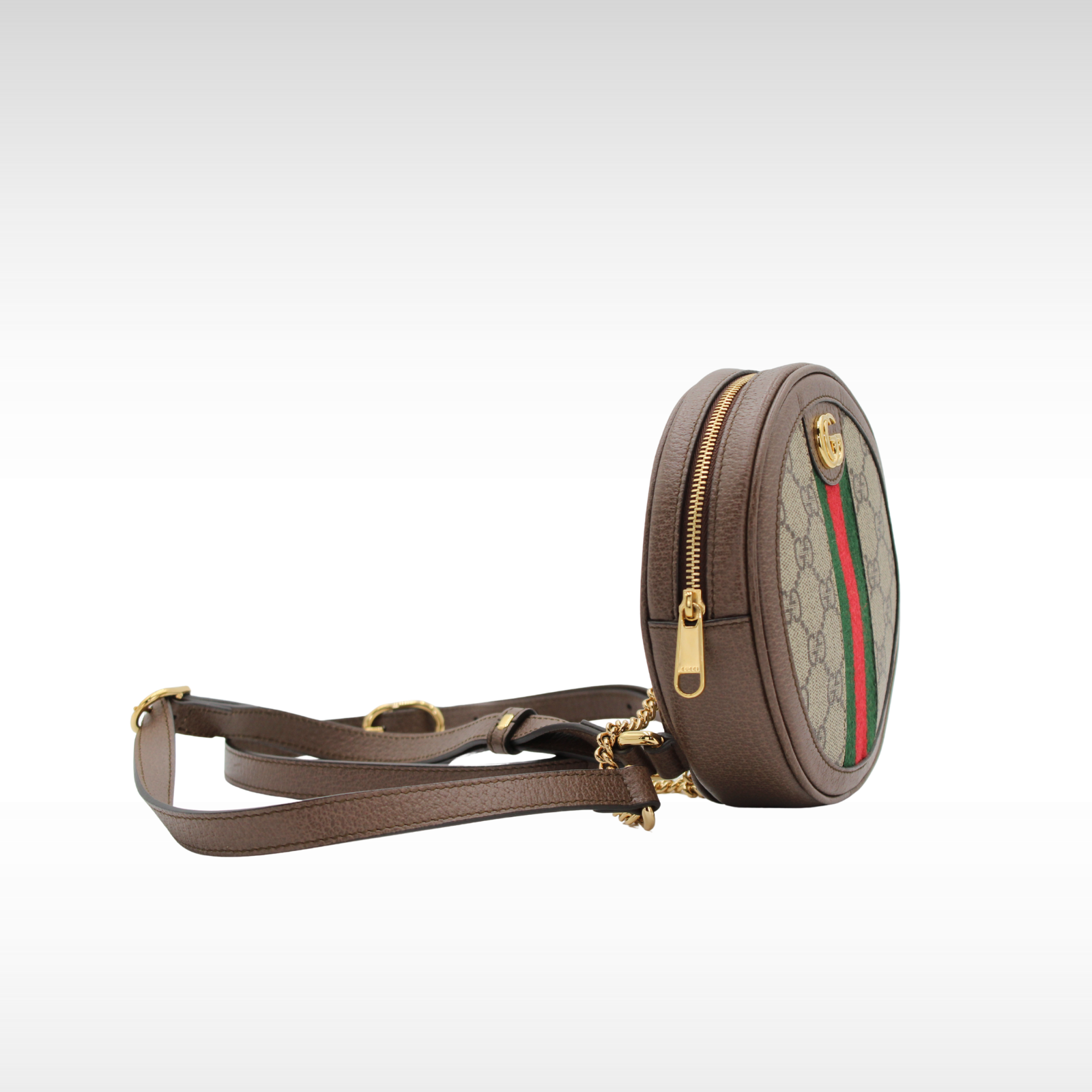 Ophidia GG Coated Canvas Backpack