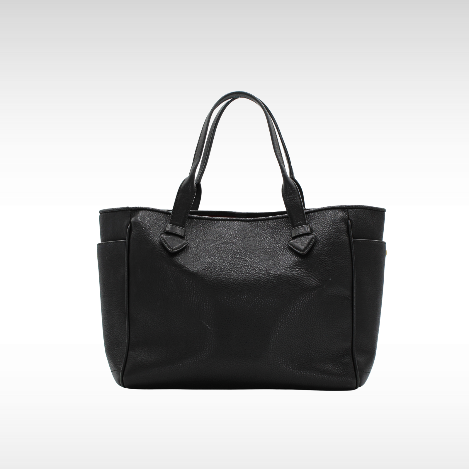 Heritage Calf Black Shoulder Bag