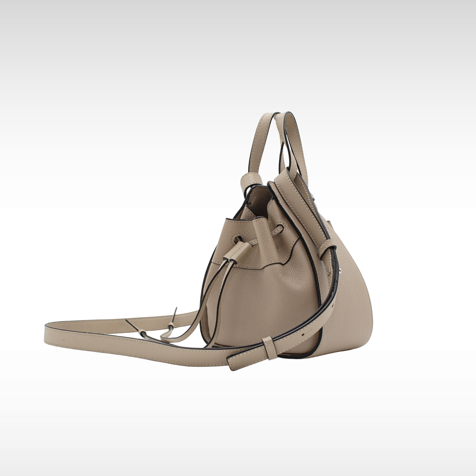 Hammock Drawstring Mini Calf Handbag