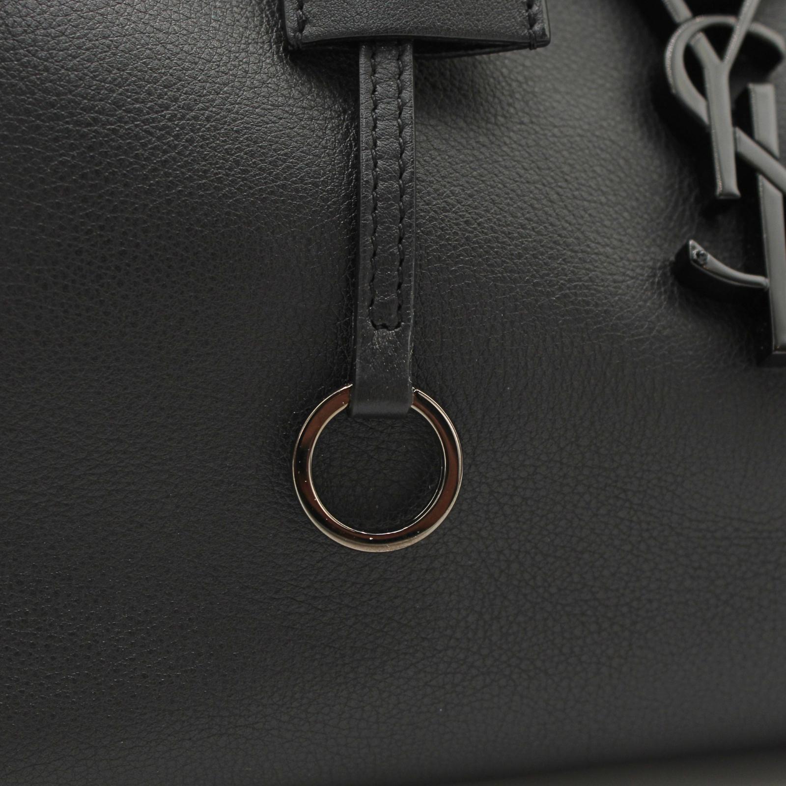 Downtown Calf Black Handbag