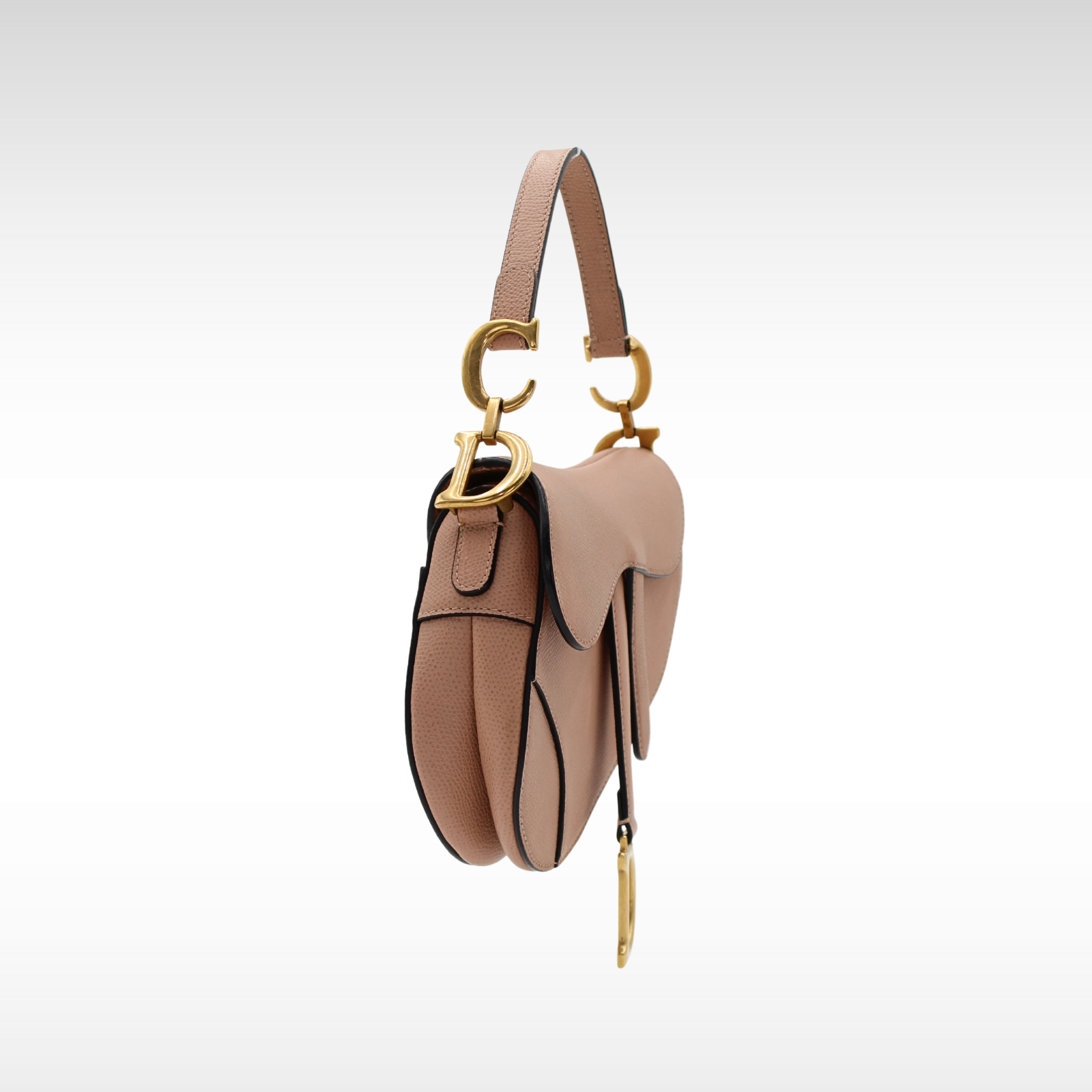 Saddle Mini Pink Handbag