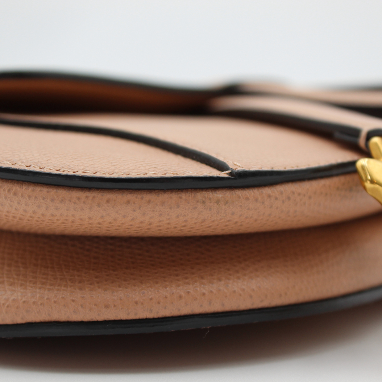 Saddle Mini Pink Handbag