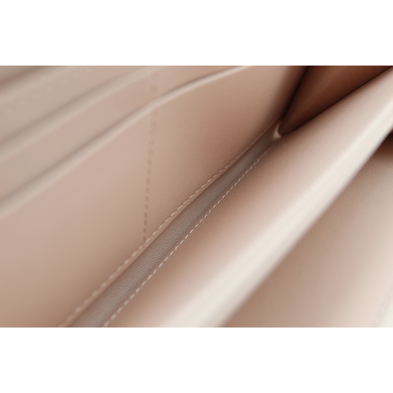 Lady Dior Voyageur Cannage Lamb Pink Wallet