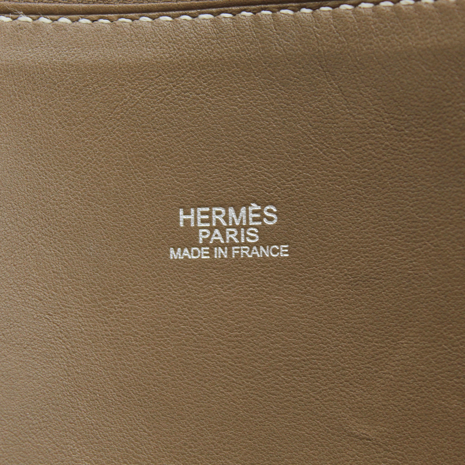 Bolide 35 Taurillon Clemence Etoupe Handbag