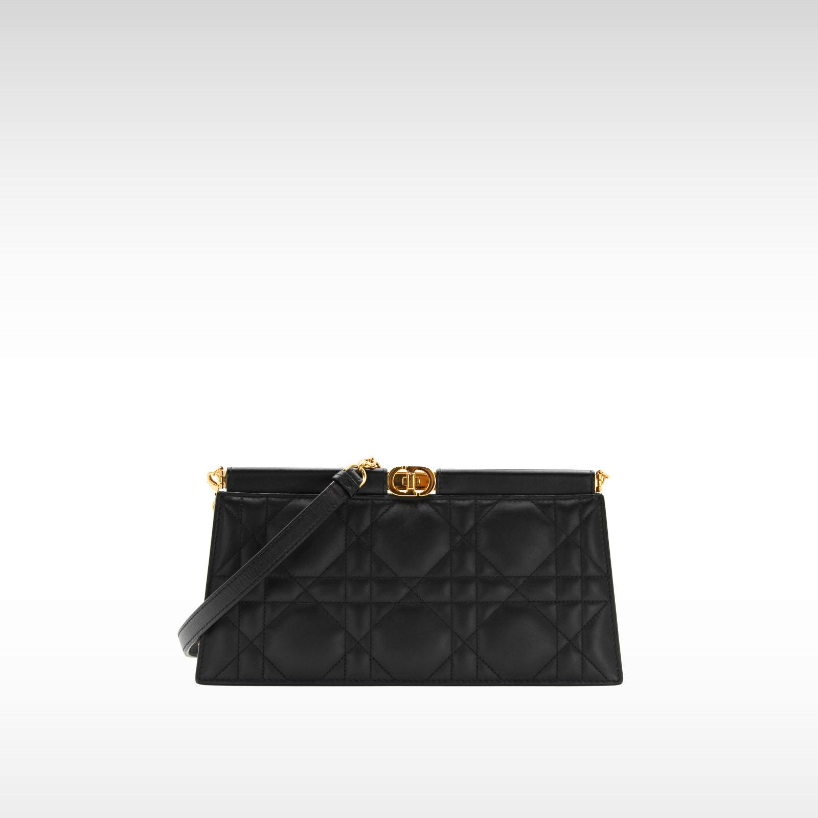 Caro Calle Noire Lamb Shoulder Bag