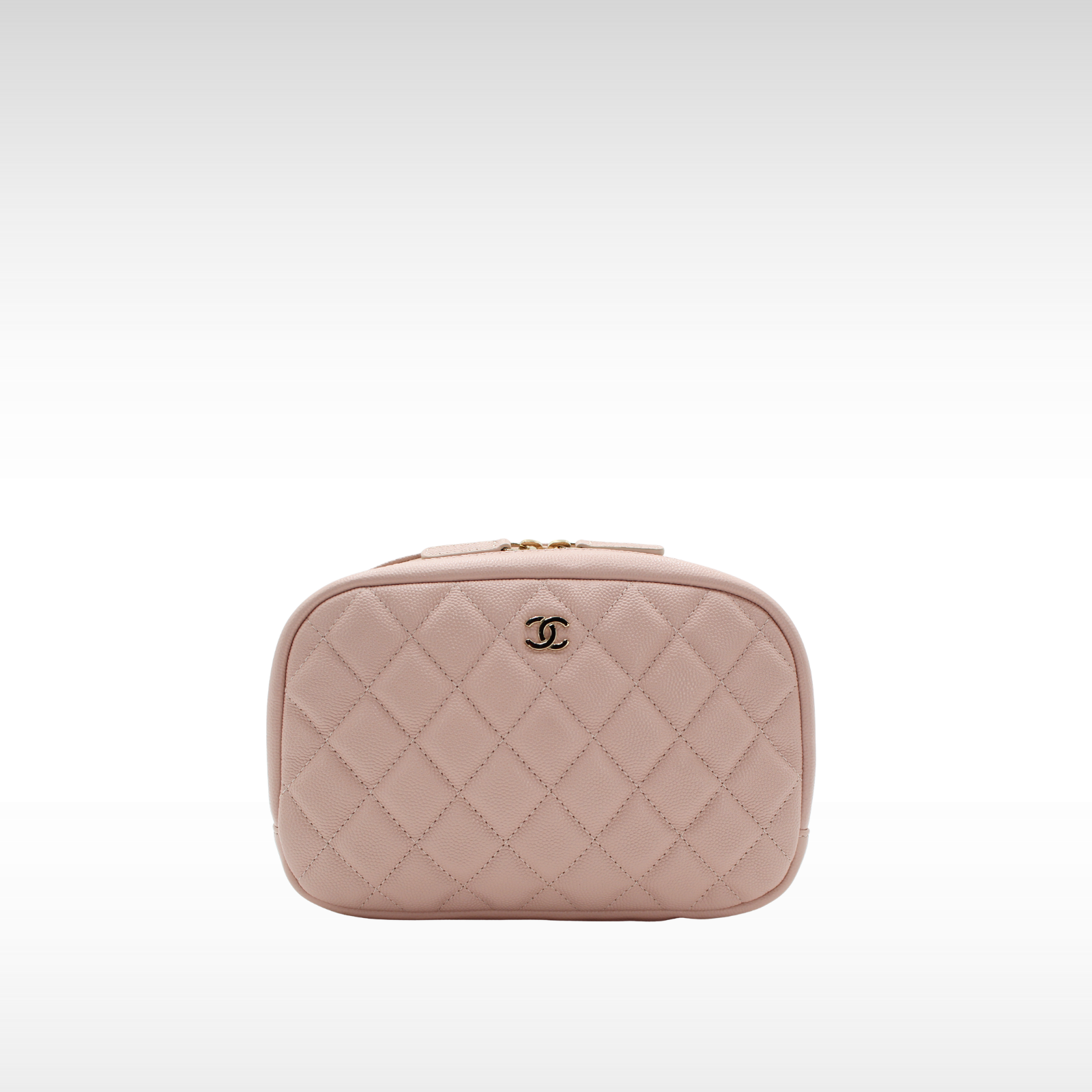 Matelasse Caviar Pink Pouch