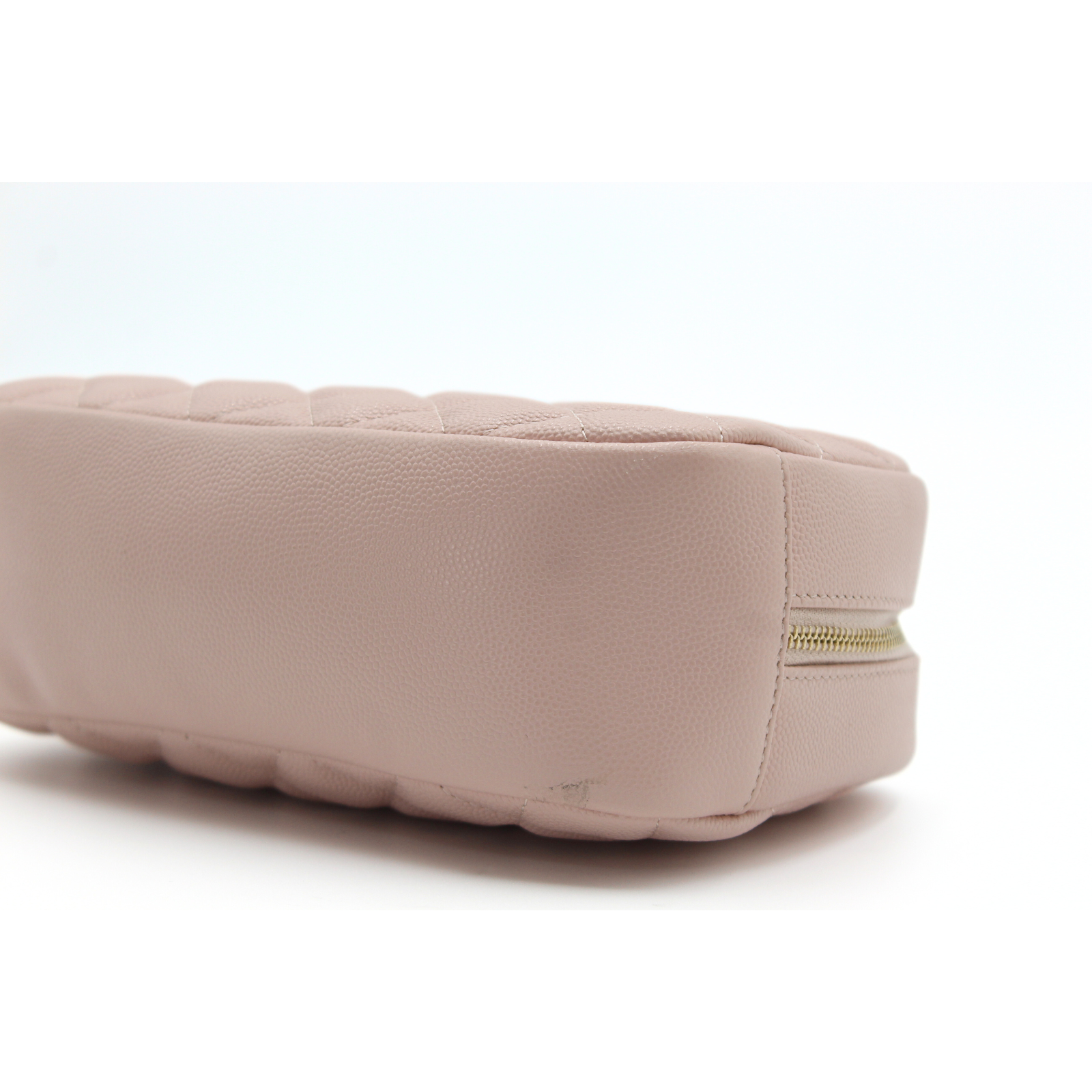 Matelasse Caviar Pink Pouch