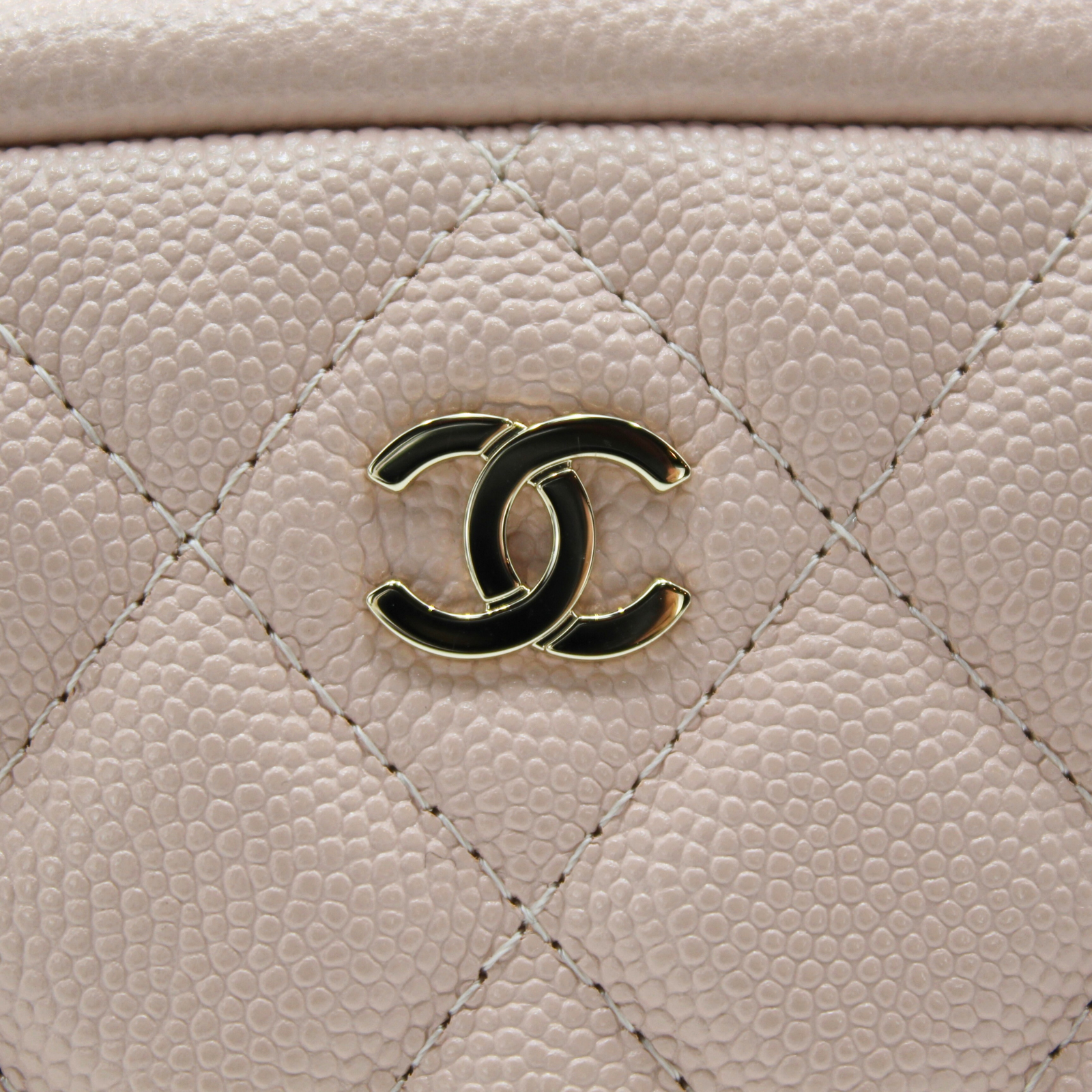 Matelasse Caviar Pink Pouch
