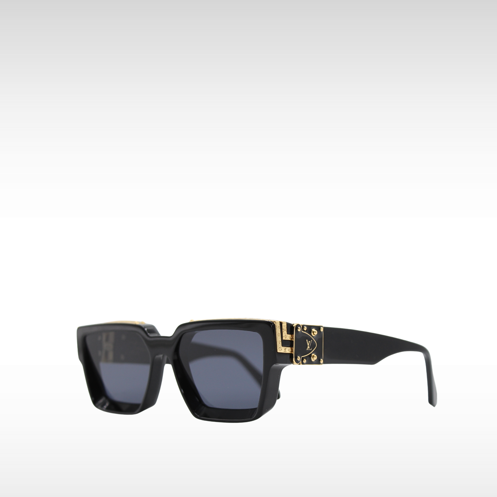 1.1 Millionaires Plastic Black Sunglasses