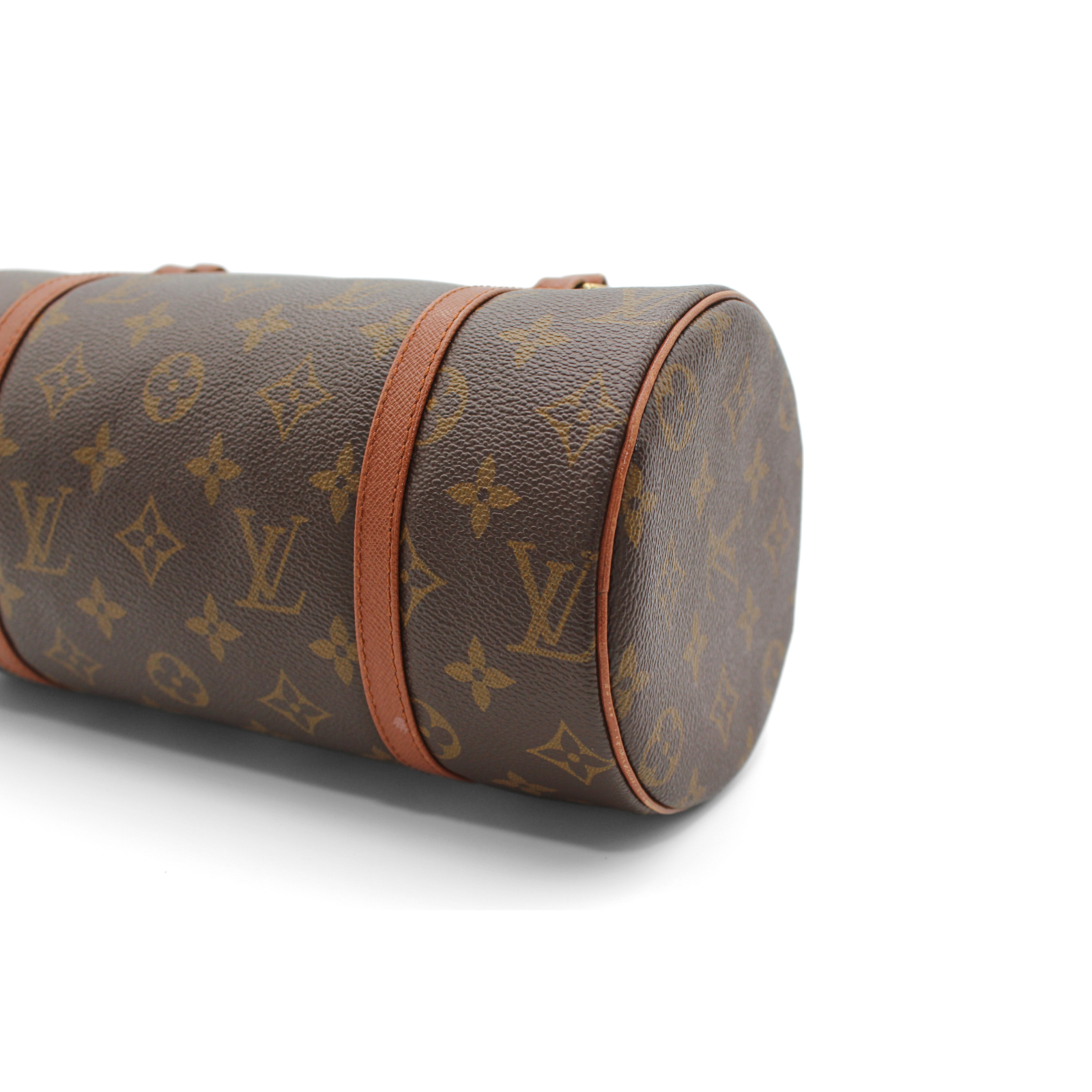 Papillon 26 Monogram Coated Canvas Marron Handbag