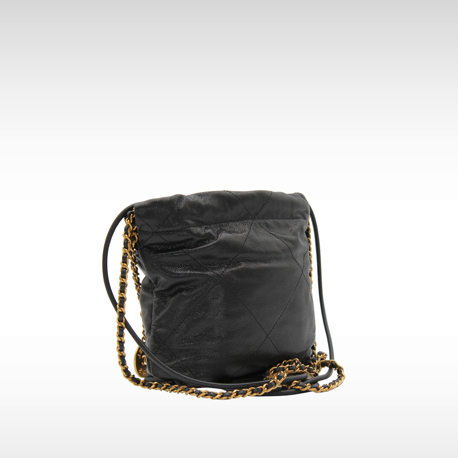 Chanel 22 Mini Caviar Black Shoulder Bag