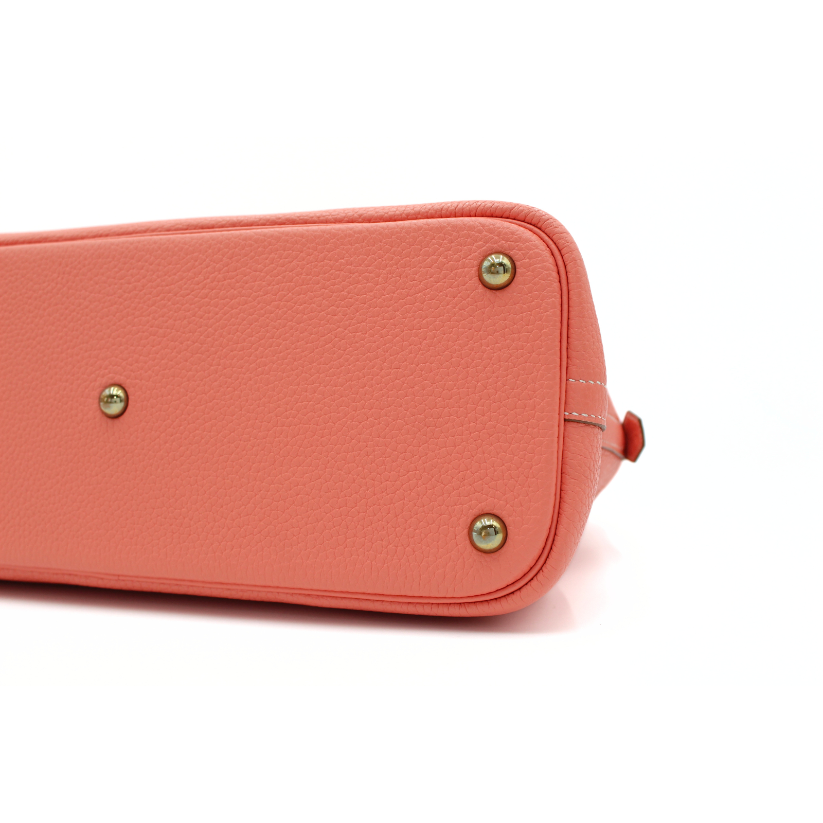 Bolide 35 Taurillon Clemence Crevette Handbag